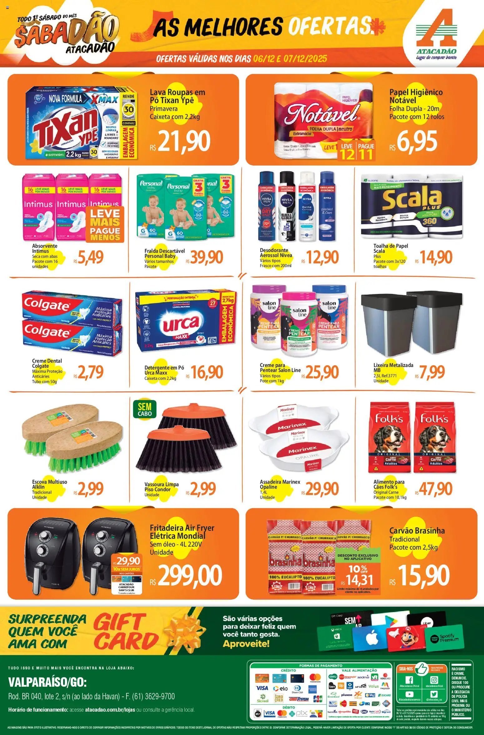 Atacadão folheto a partir de 06/12/2025 Ofertas - GO (2025-12-06 - 2025-12-07)