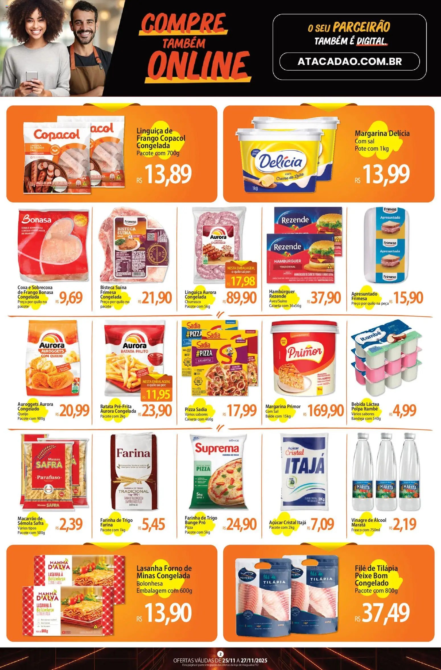 Atacadão folheto a partir de 25/11/2025 Ofertas - TO (2025-11-25 - 2025-11-27)