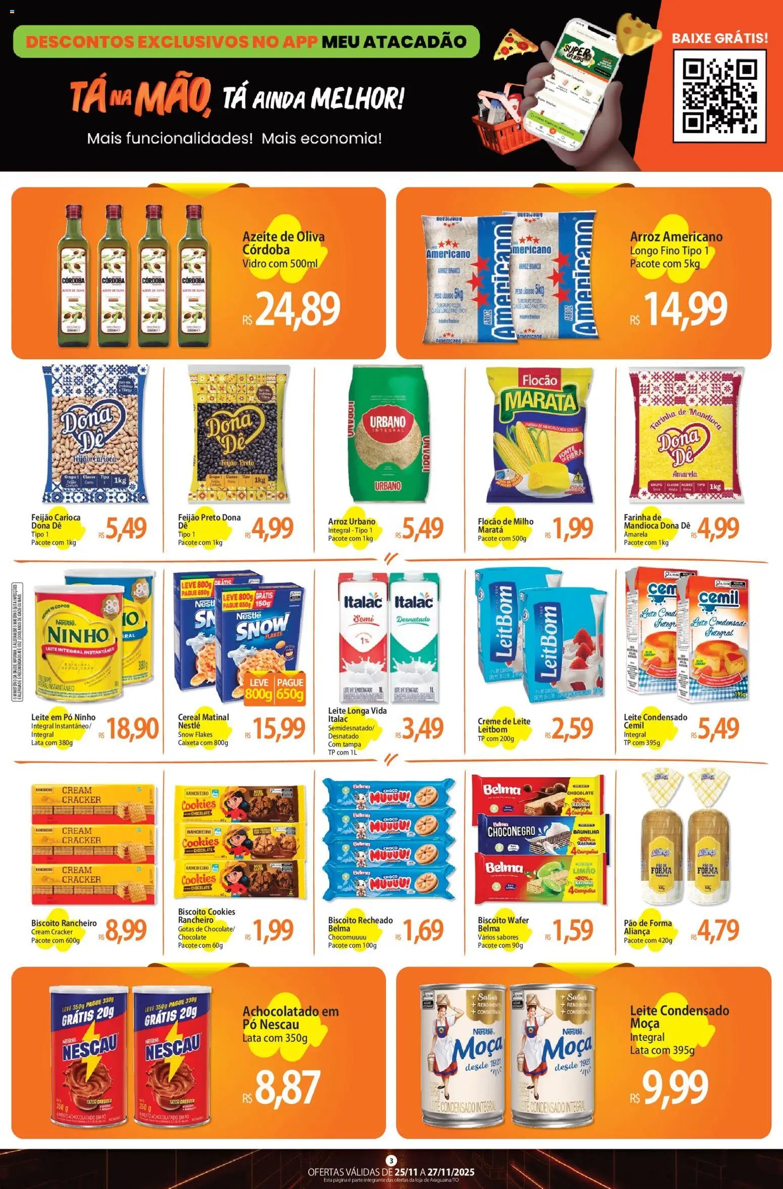 Atacadão folheto a partir de 25/11/2025 Ofertas - TO (2025-11-25 - 2025-11-27)