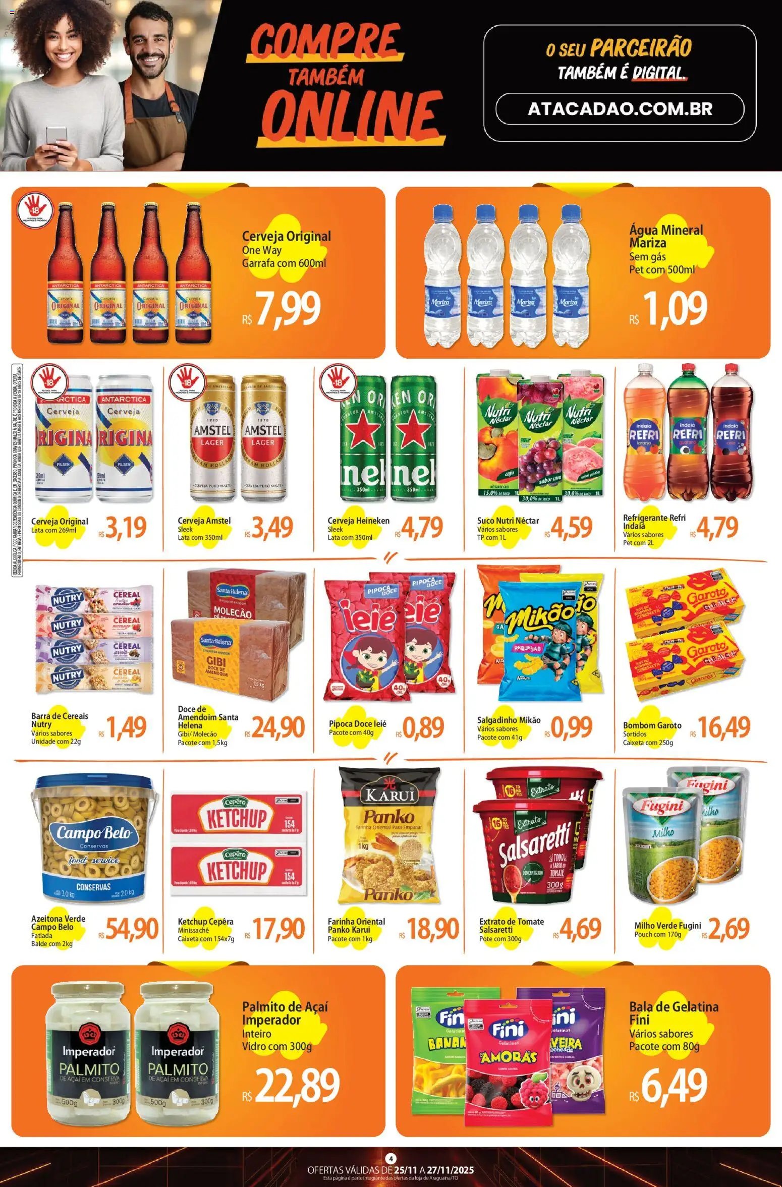 Atacadão folheto a partir de 25/11/2025 Ofertas - TO (2025-11-25 - 2025-11-27)