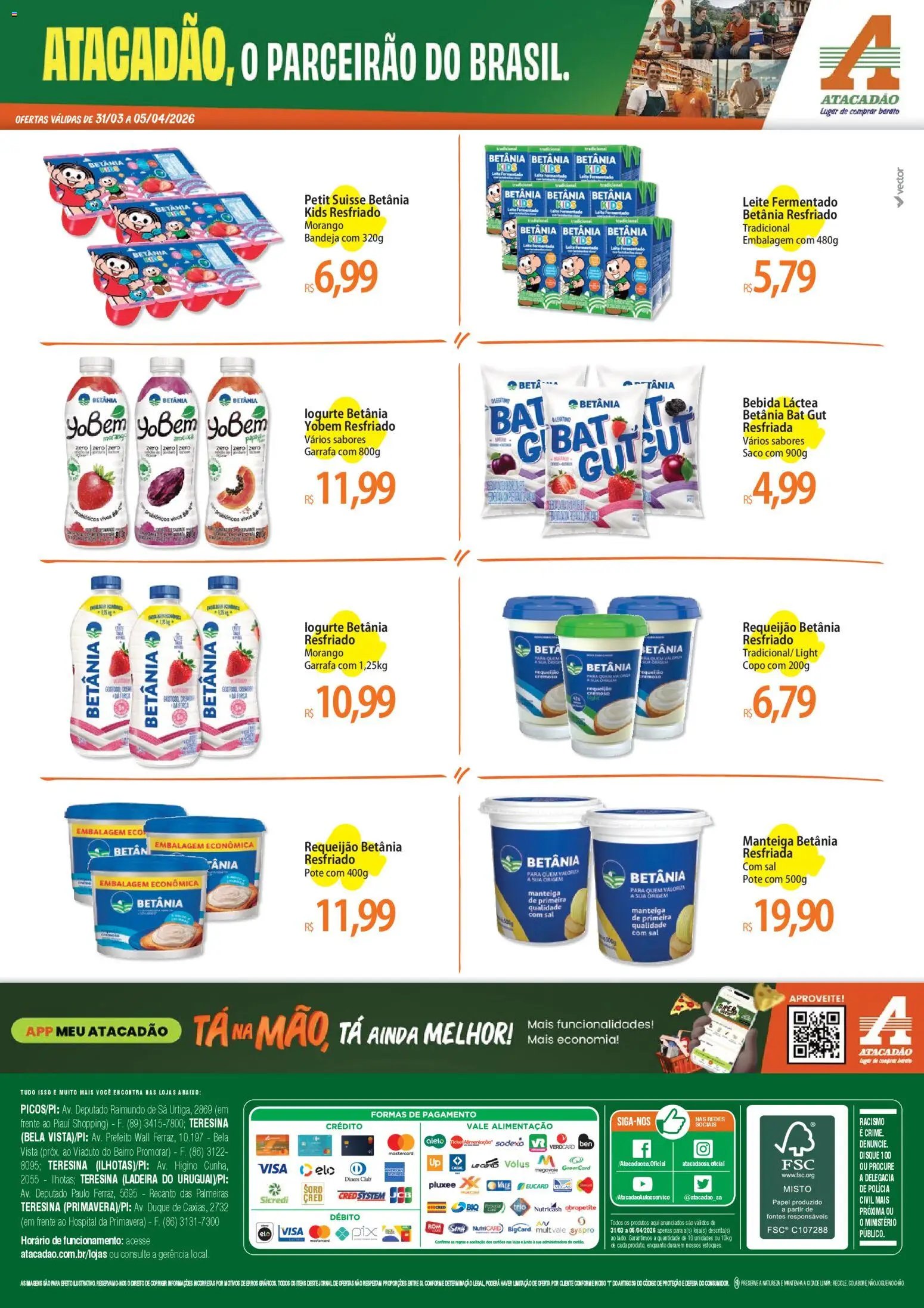 Atacadão folheto a partir de 31/03/2026 Atacadão ofertas - PI (2026-03-31 - 2026-04-05)