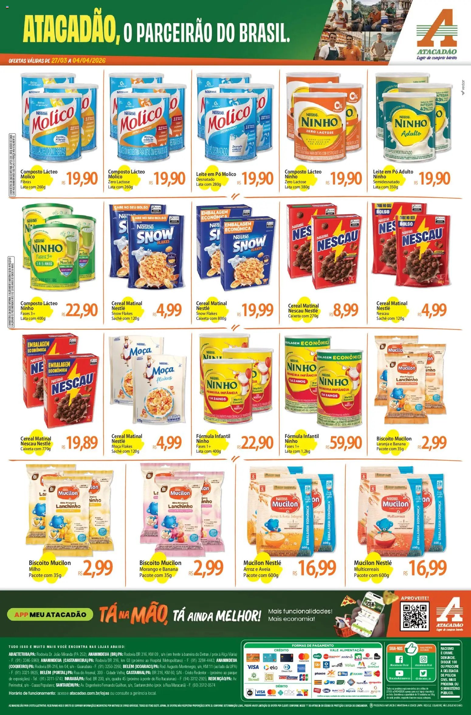 Atacadão folheto a partir de 27/03/2026 Atacadão ofertas - PA (2026-03-27 - 2026-04-04)