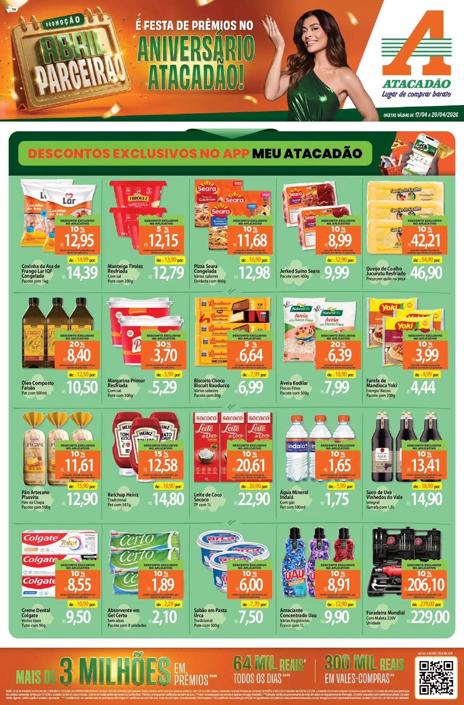 Atacadão folheto a partir de 17/04/2026 Atacadão ofertas - RN (2026-04-17 - 2026-04-20)