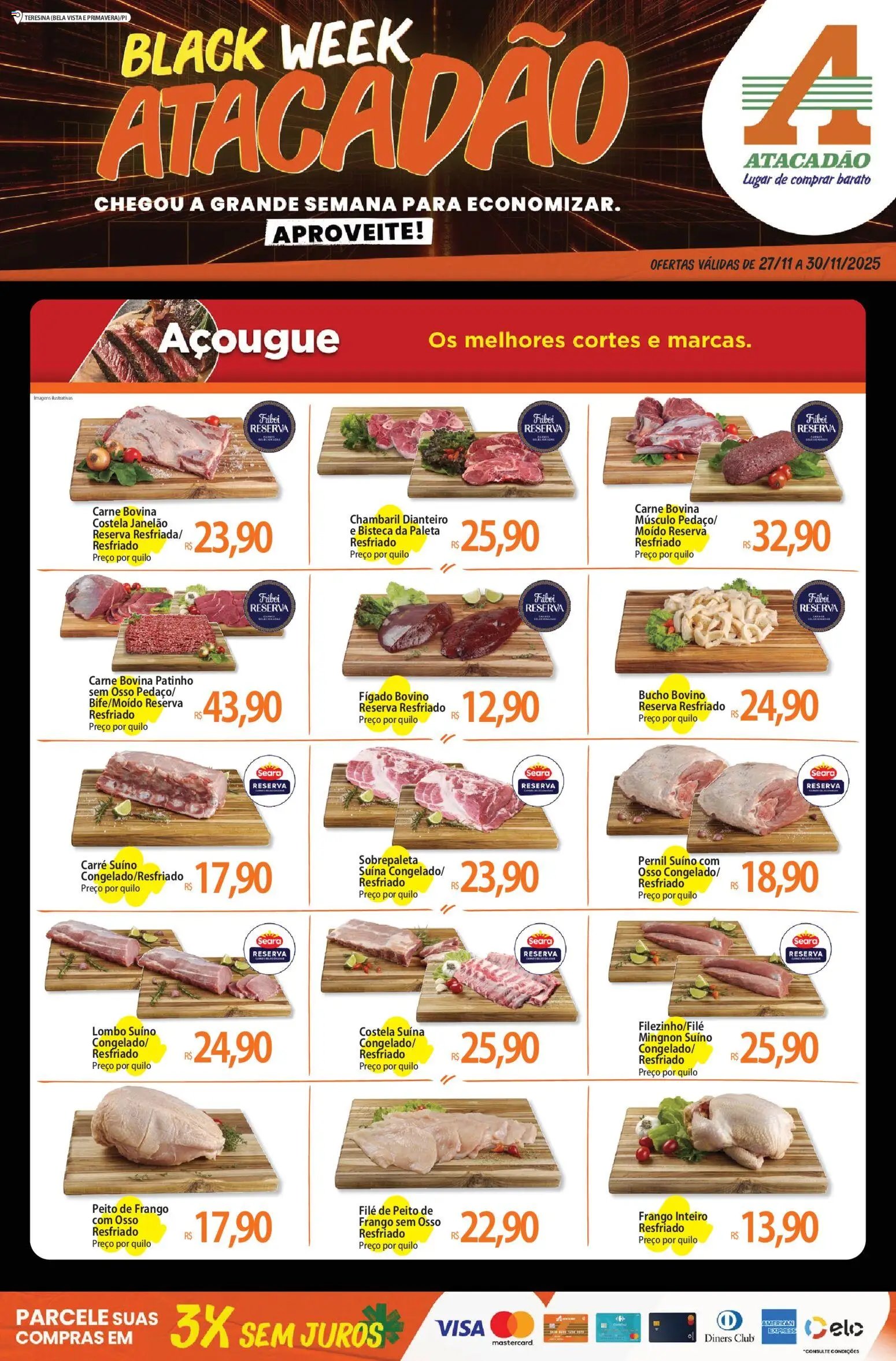 Atacadão folheto a partir de 27/11/2025 Ofertas - PI (2025-11-27 - 2025-11-30)