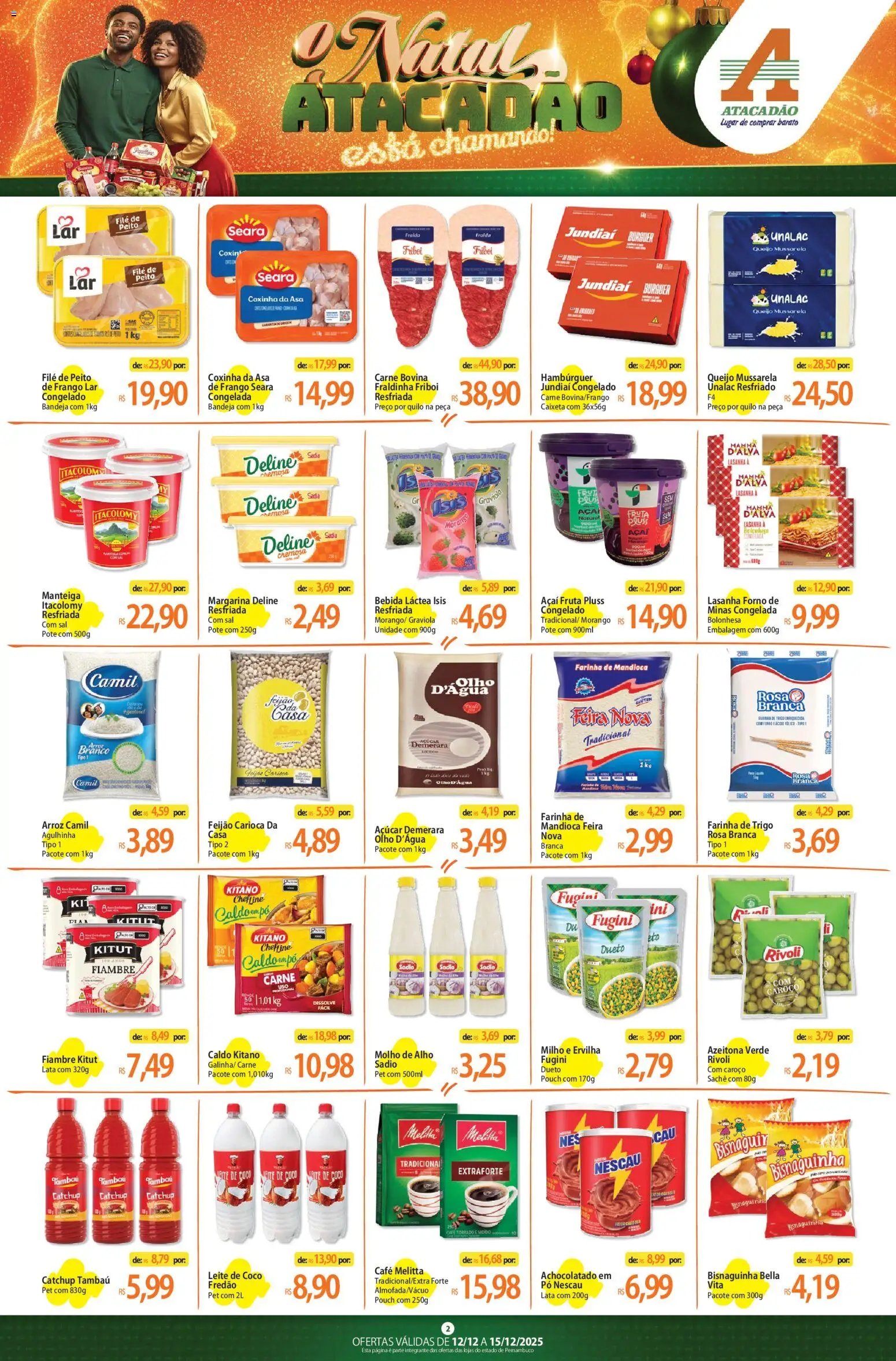 Atacadão folheto a partir de 12/12/2025 Ofertas - PE (2025-12-12 - 2025-12-15)