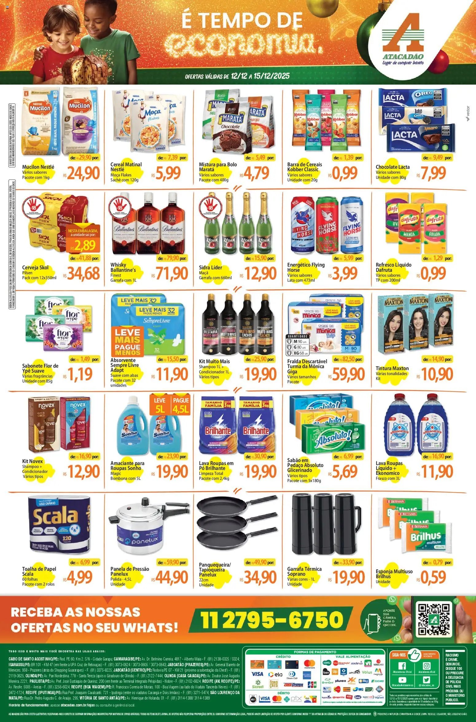 Atacadão folheto a partir de 12/12/2025 Ofertas - PE (2025-12-12 - 2025-12-15)