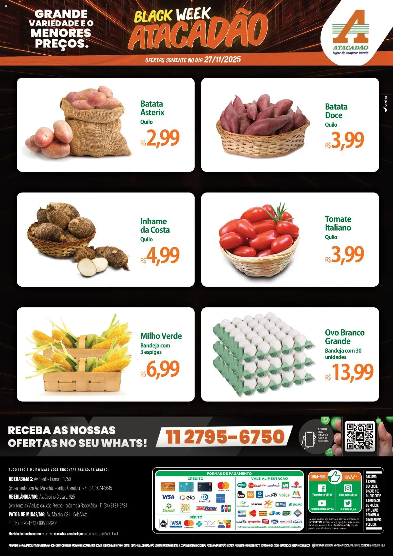 Atacadão folheto a partir de 27/11/2025 Ofertas - MG (2025-11-27 - 2025-11-27)