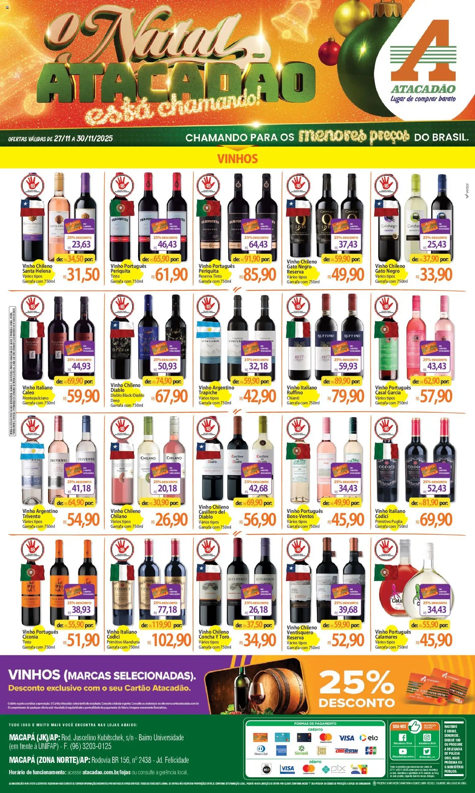 Atacadão folheto a partir de 27/11/2025 Ofertas - AP (2025-11-27 - 2025-11-30)