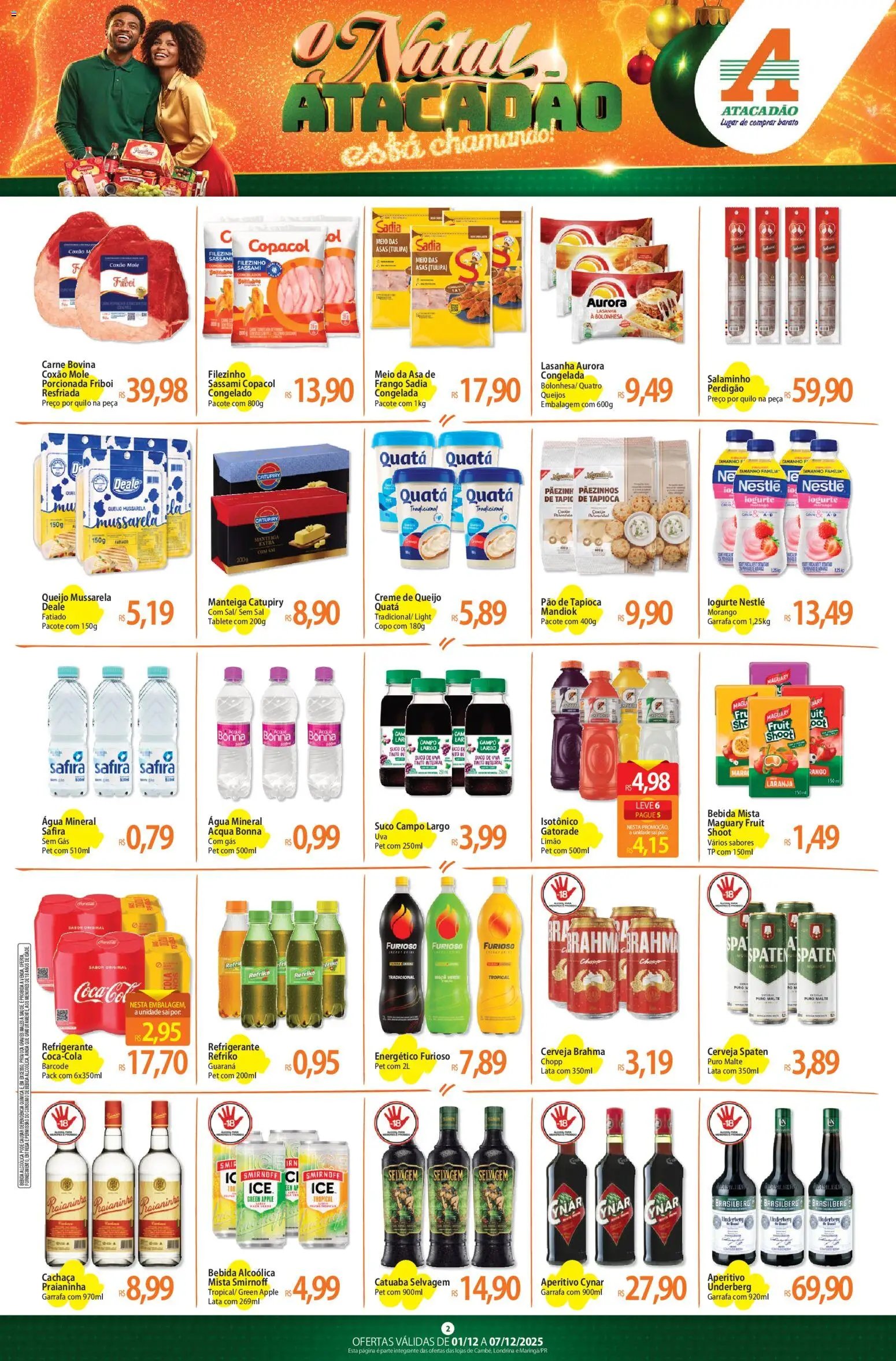 Atacadão folheto a partir de 01/12/2025 Ofertas - PR (2025-12-01 - 2025-12-07)