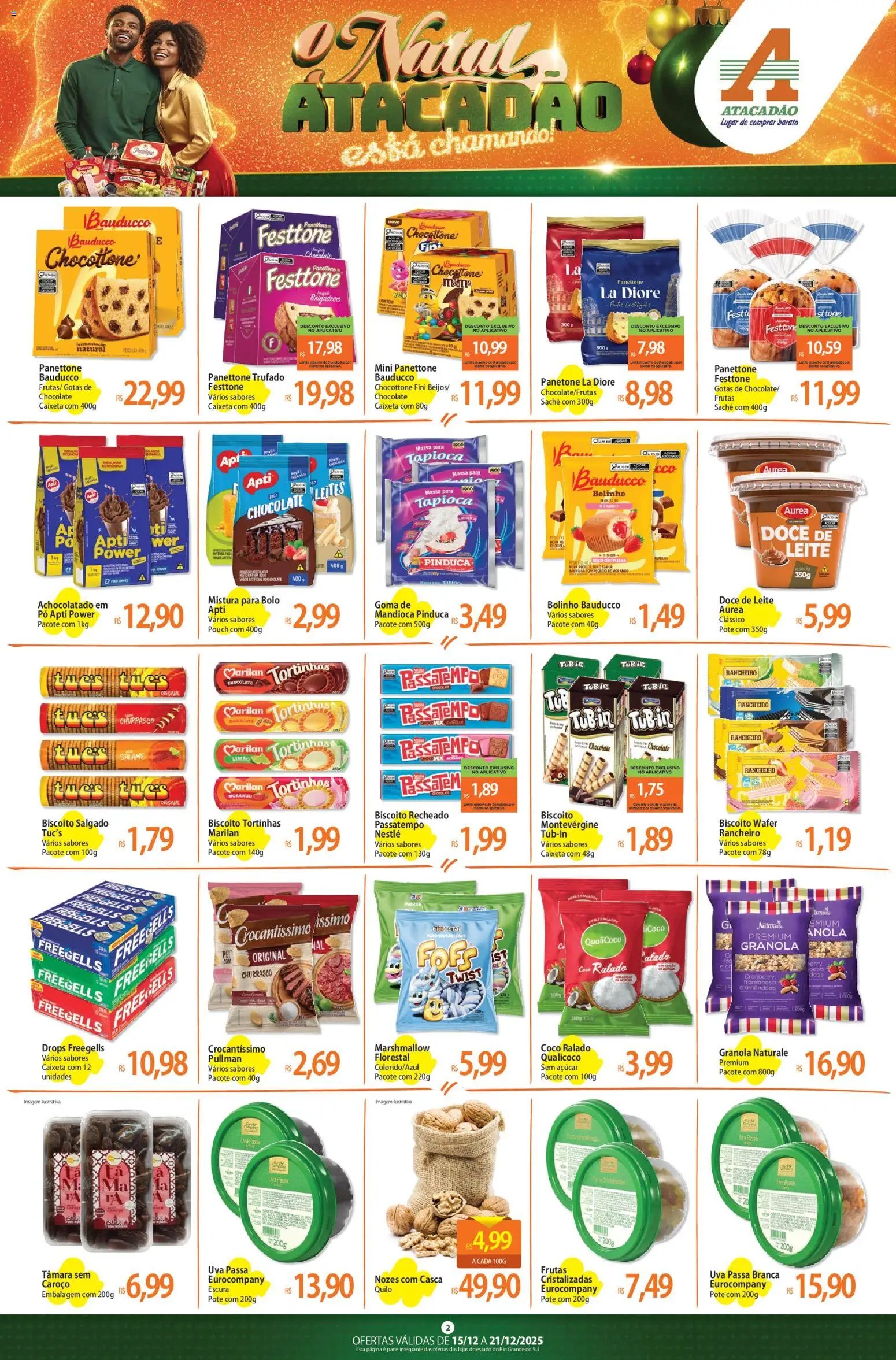 Atacadão folheto a partir de 15/12/2025 Ofertas - RS (2025-12-15 - 2025-12-21)