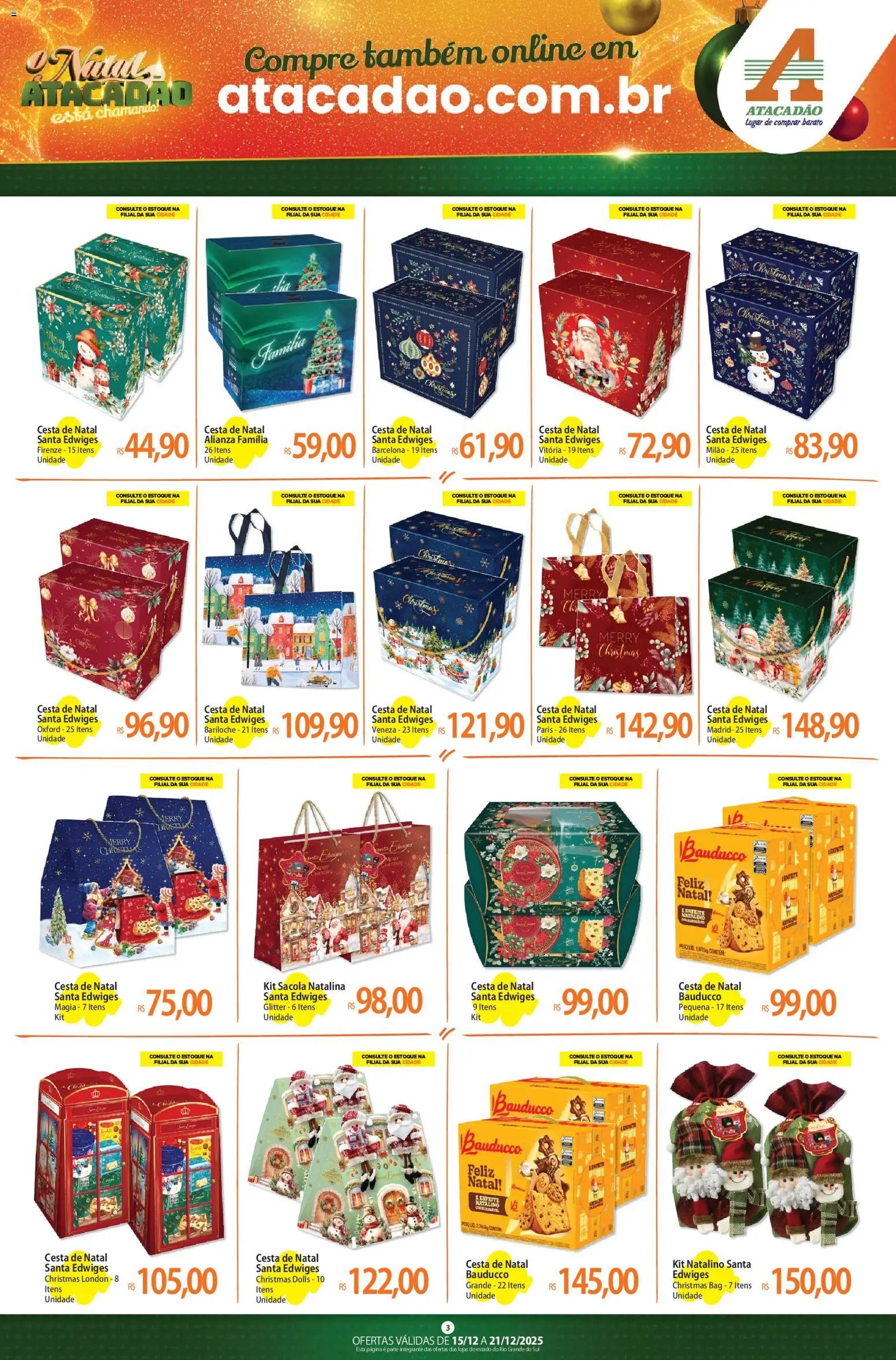 Atacadão folheto a partir de 15/12/2025 Ofertas - RS (2025-12-15 - 2025-12-21)