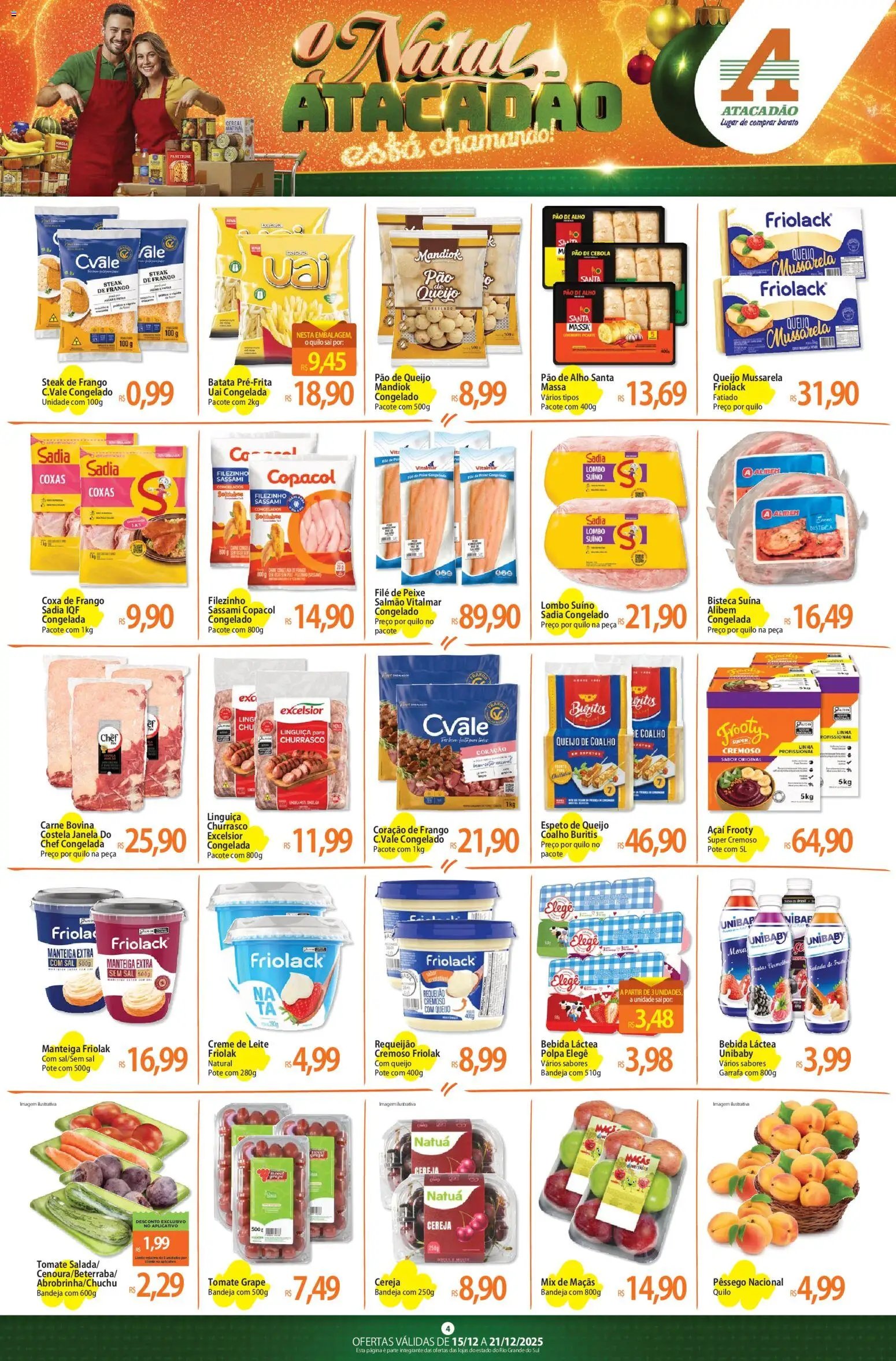 Atacadão folheto a partir de 15/12/2025 Ofertas - RS (2025-12-15 - 2025-12-21)