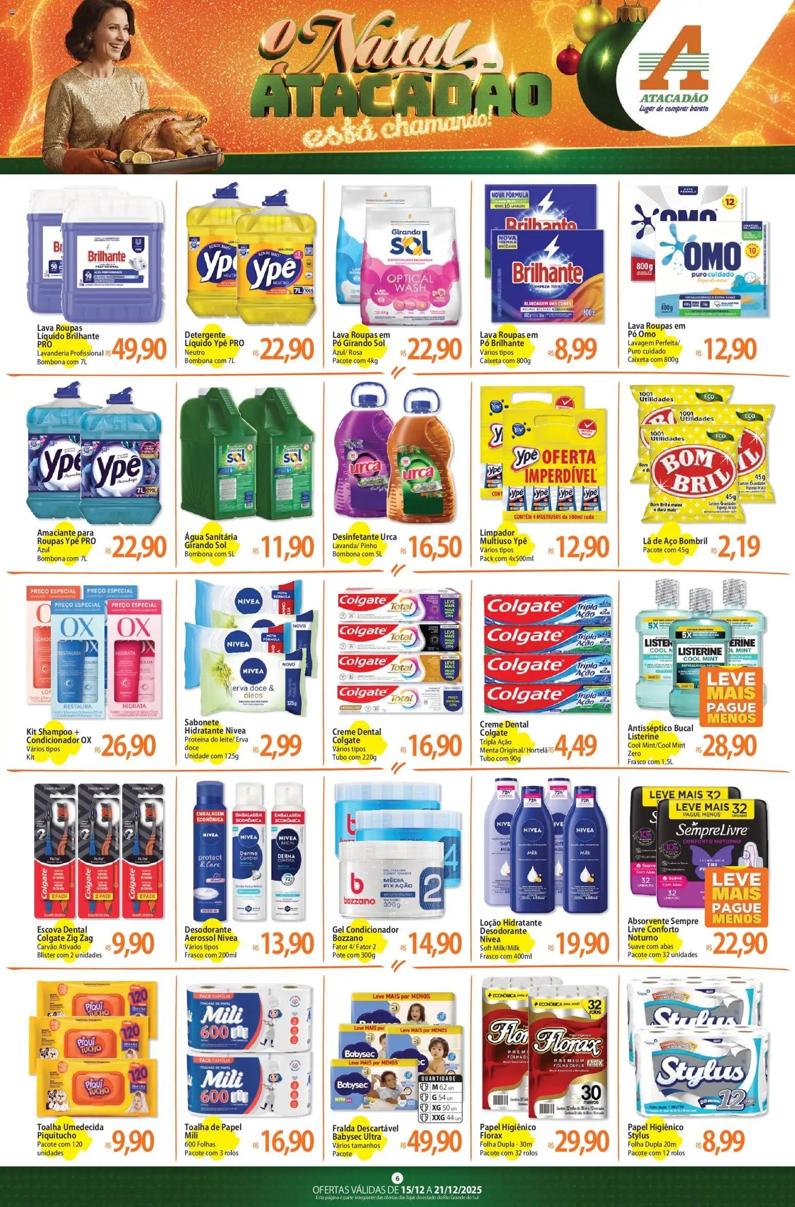 Atacadão folheto a partir de 15/12/2025 Ofertas - RS (2025-12-15 - 2025-12-21)