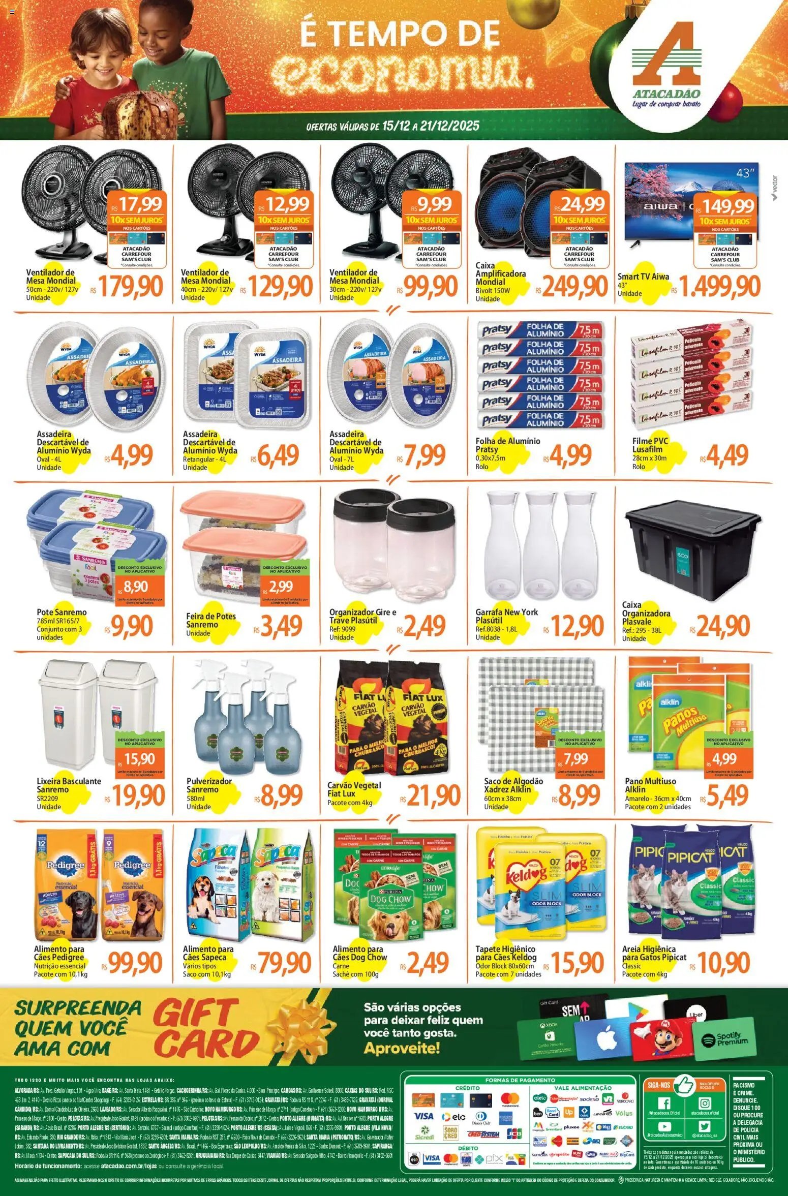 Atacadão folheto a partir de 15/12/2025 Ofertas - RS (2025-12-15 - 2025-12-21)
