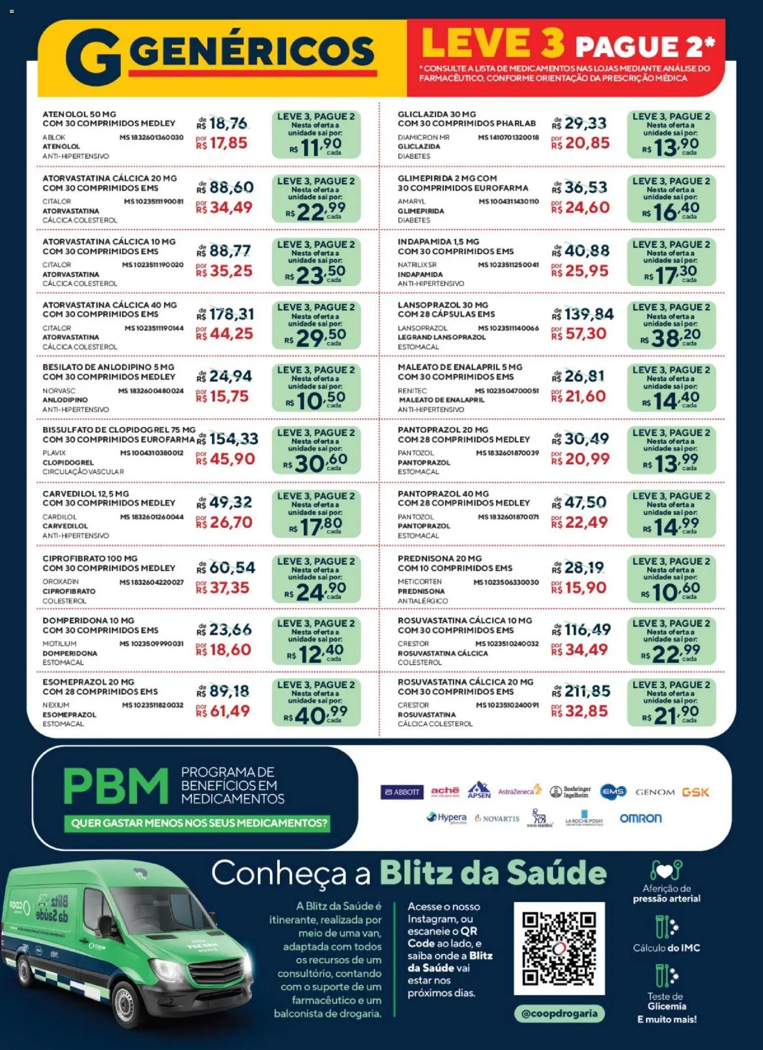 Coop folheto a partir de 04/05/2026 Coop ofertas Drogaria Genéricos (2026-05-04 - 2026-05-31)