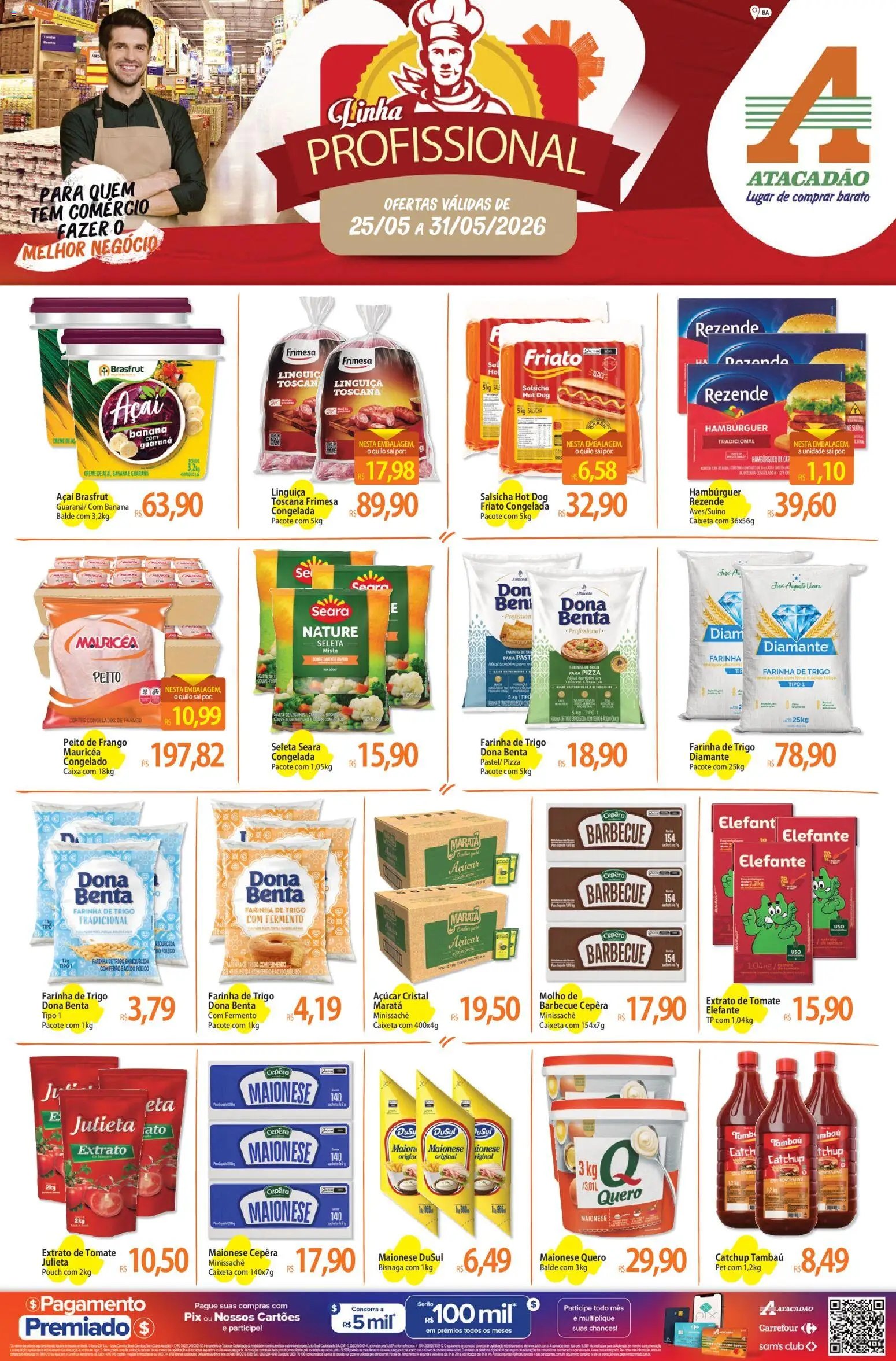 Atacadão folheto a partir de 25/05/2026 Atacadão ofertas - BA (2026-05-25 - 2026-05-31)