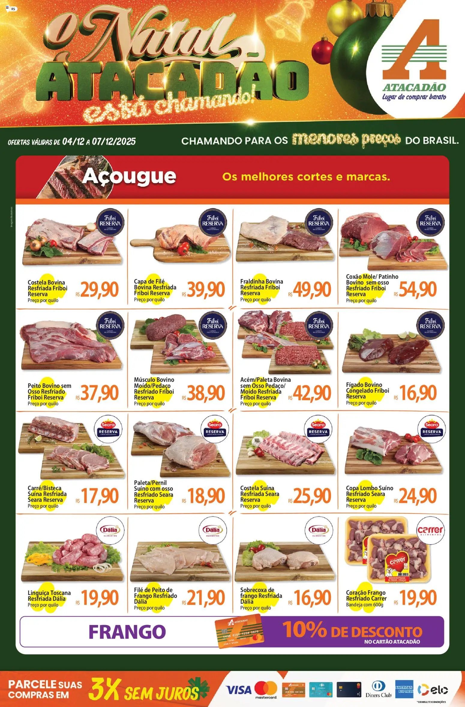 Atacadão folheto a partir de 04/12/2025 Ofertas - RS (2025-12-04 - 2025-12-07)