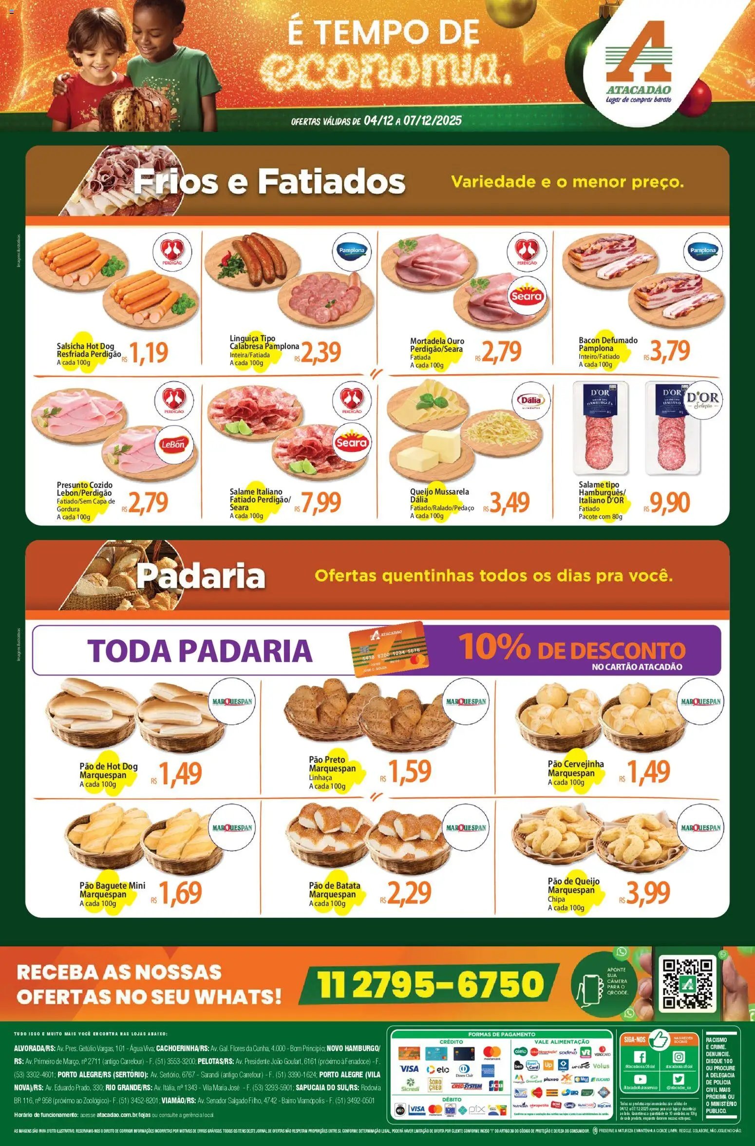 Atacadão folheto a partir de 04/12/2025 Ofertas - RS (2025-12-04 - 2025-12-07)