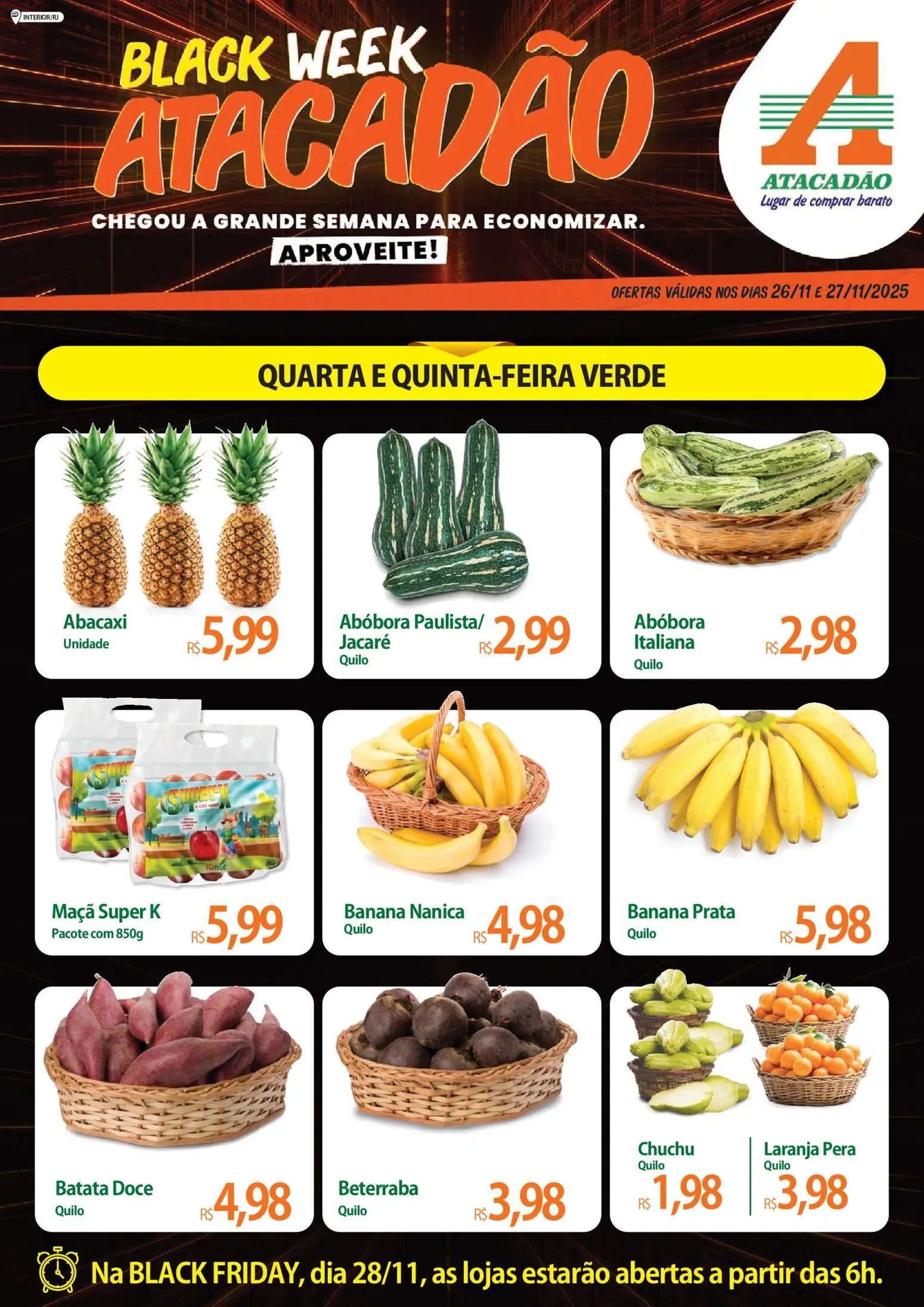 Atacadão folheto a partir de 26/11/2025 Ofertas - RJ (2025-11-26 - 2025-11-27)