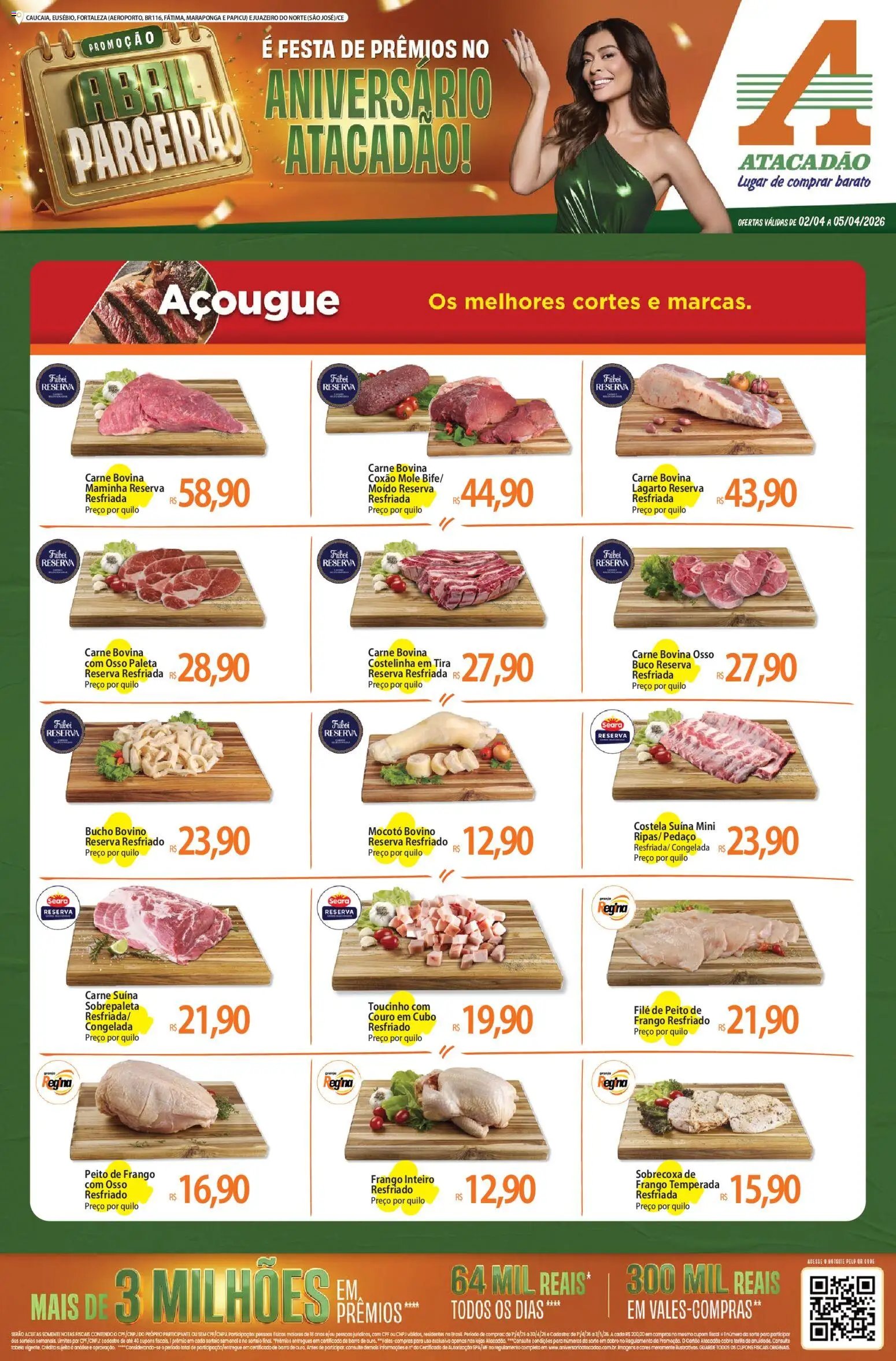 Atacadão folheto a partir de 02/04/2026 Atacadão ofertas - CE (2026-04-02 - 2026-04-05)