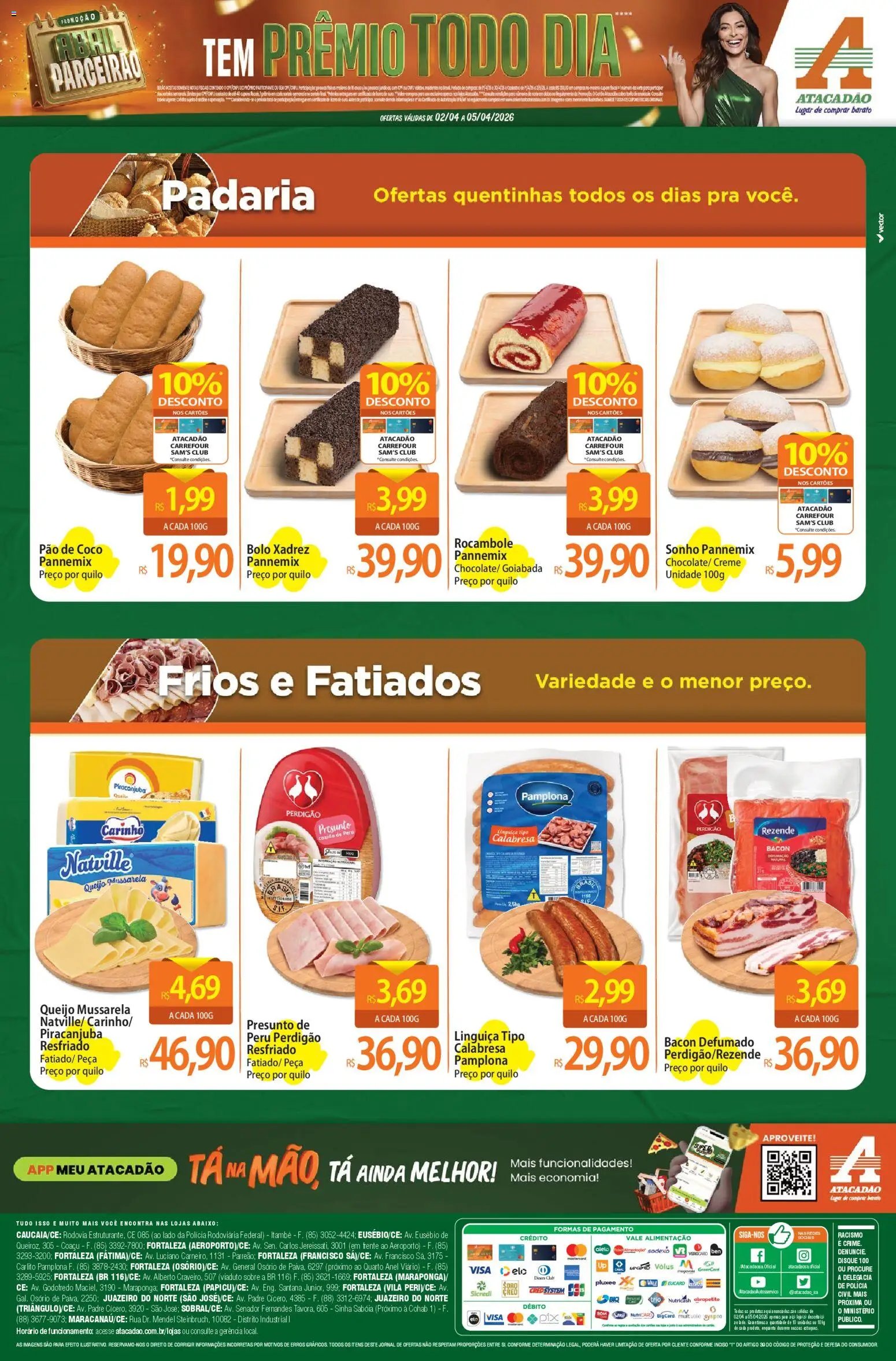 Atacadão folheto a partir de 02/04/2026 Atacadão ofertas - CE (2026-04-02 - 2026-04-05)