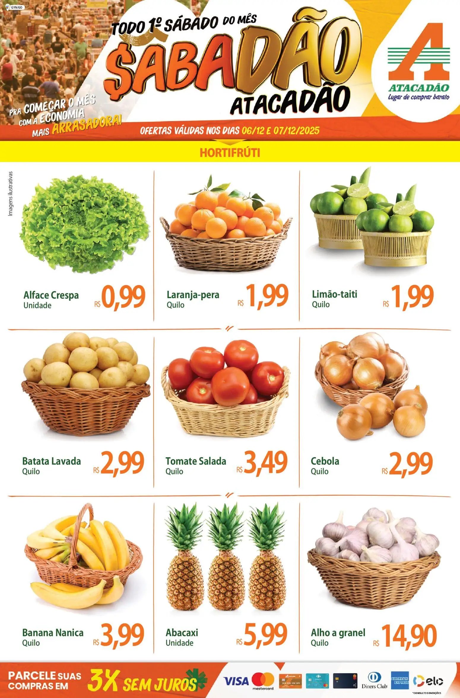 Atacadão folheto a partir de 06/12/2025 Ofertas - GO (2025-12-06 - 2025-12-07)