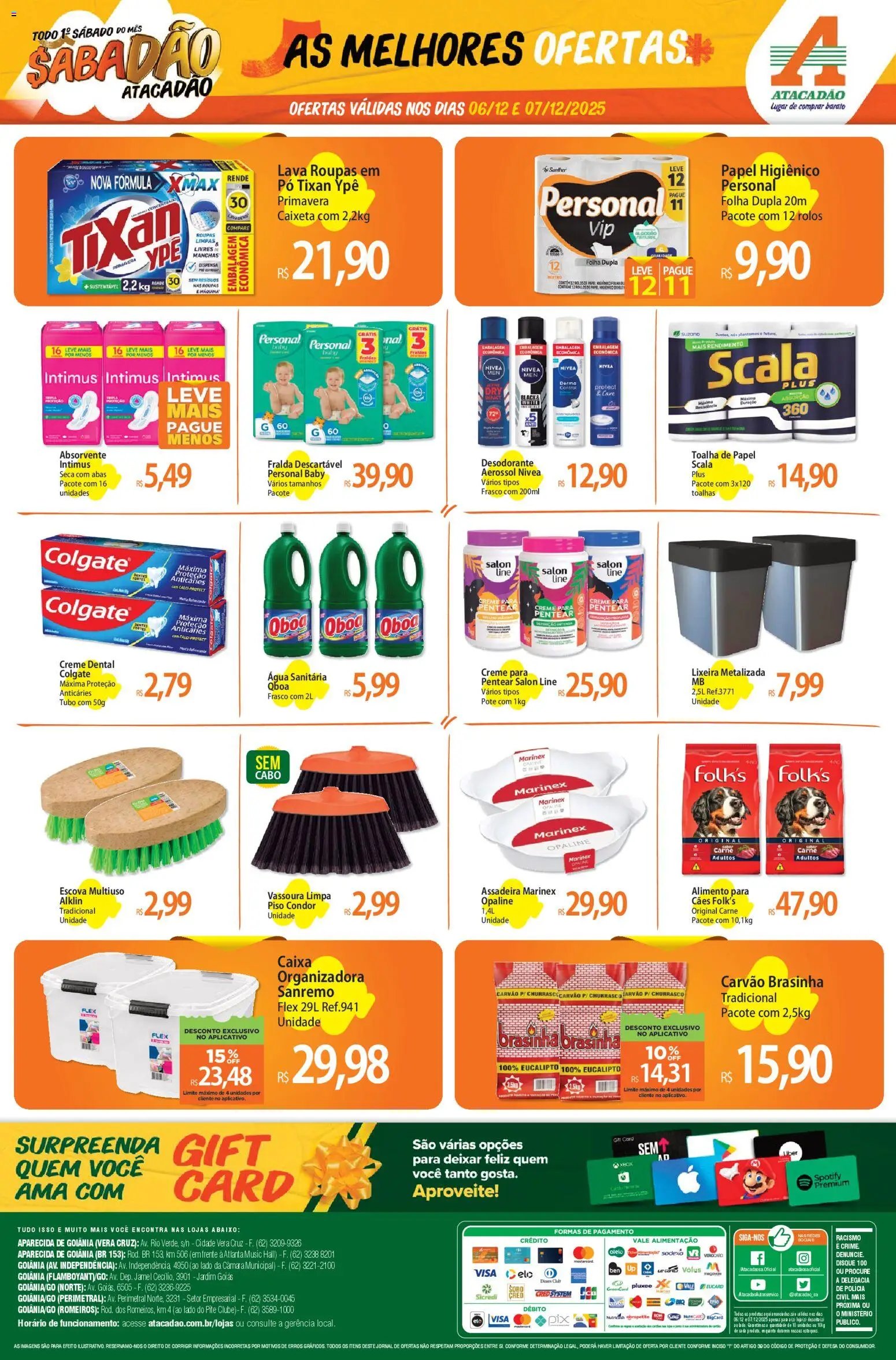Atacadão folheto a partir de 06/12/2025 Ofertas - GO (2025-12-06 - 2025-12-07)
