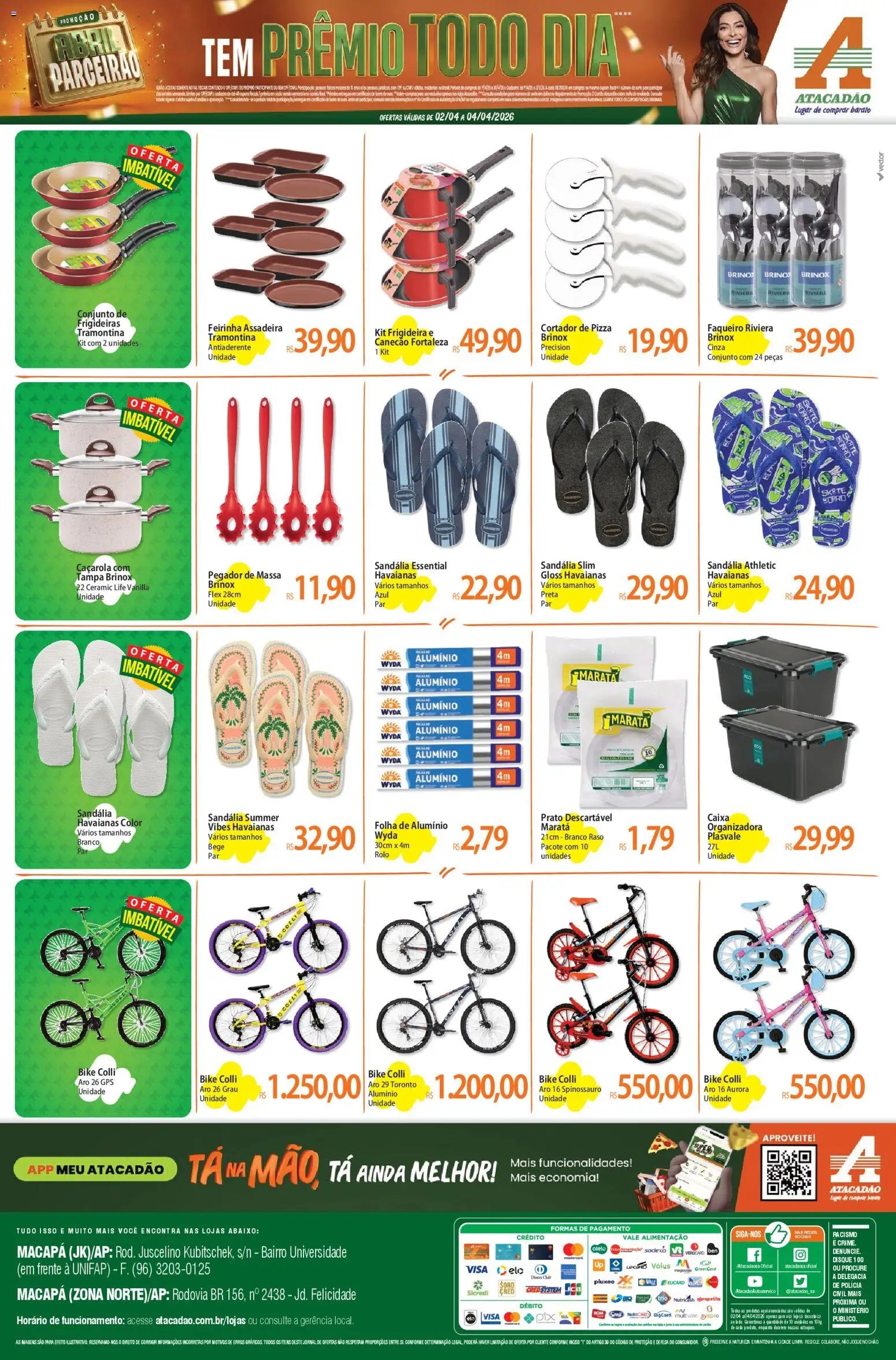 Atacadão folheto a partir de 02/04/2026 Atacadão ofertas - AP (2026-04-02 - 2026-04-04)