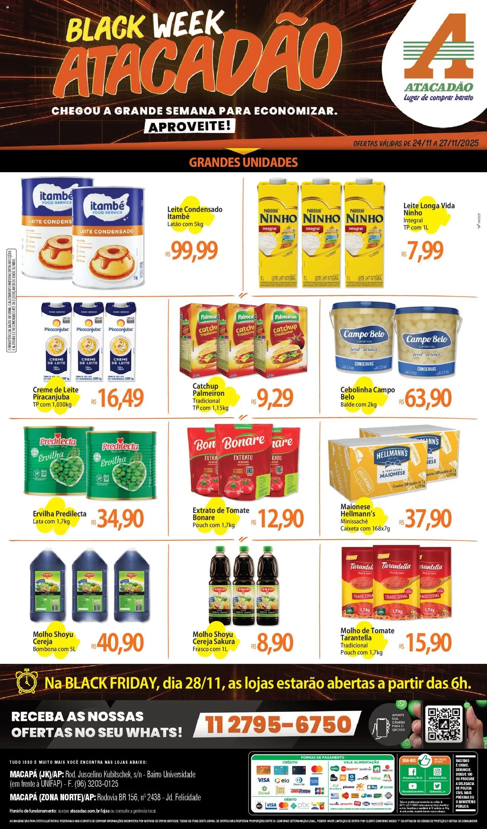 Atacadão folheto a partir de 24/11/2025 Ofertas - AP (2025-11-24 - 2025-11-27)