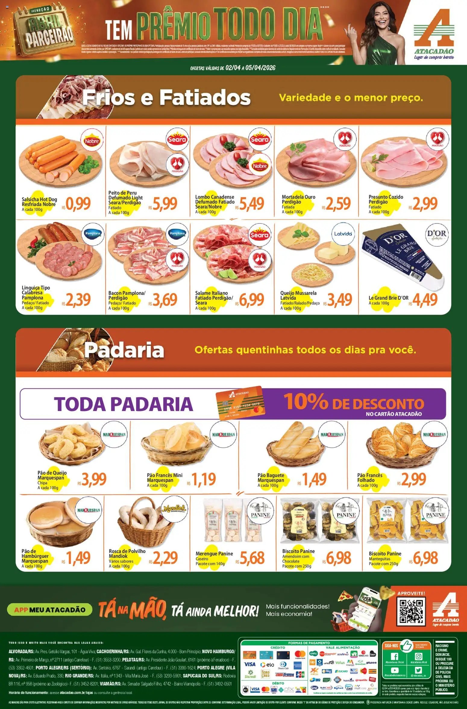Atacadão folheto a partir de 02/04/2026 Atacadão ofertas - RS (2026-04-02 - 2026-04-05)