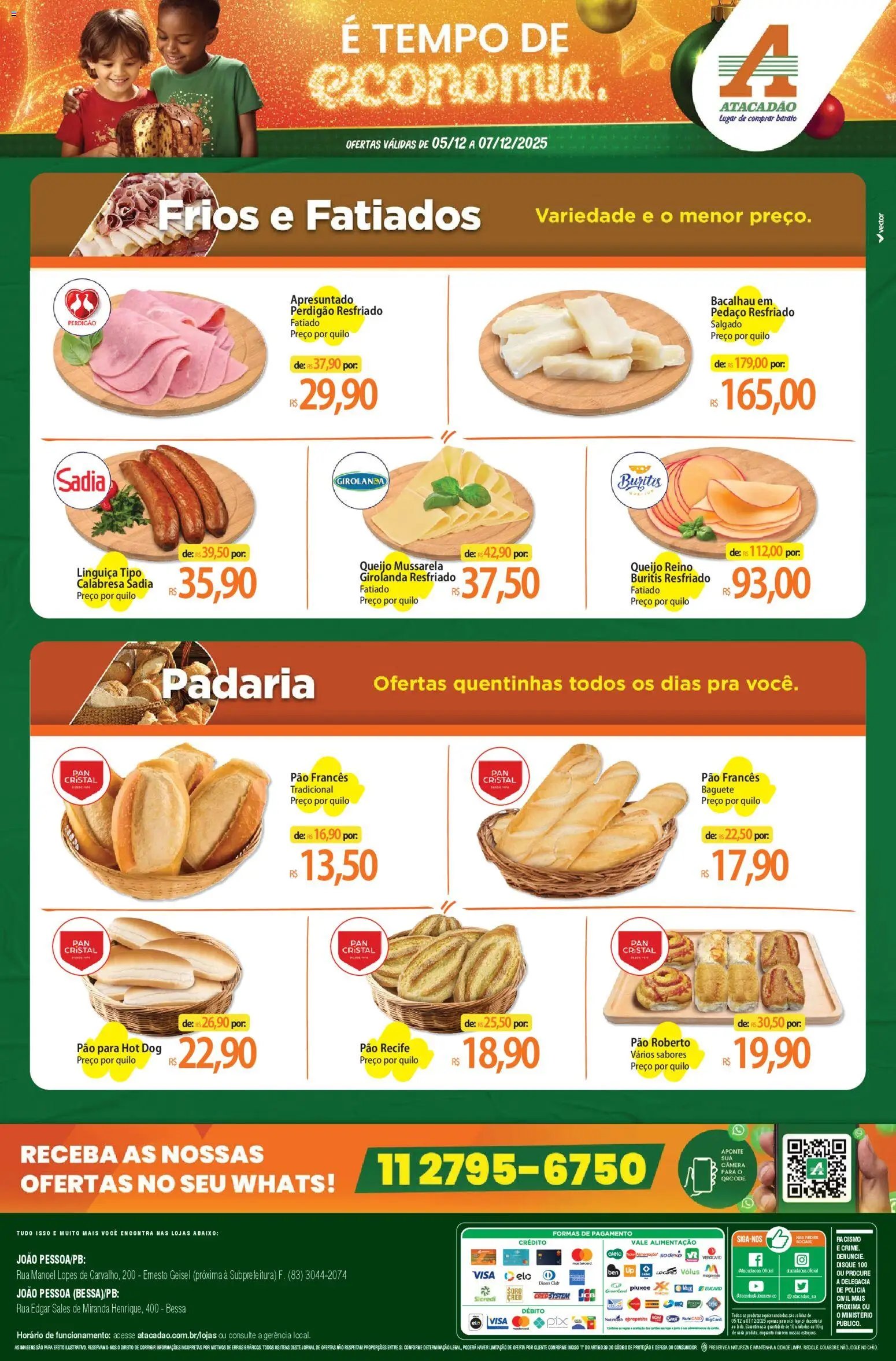 Atacadão folheto a partir de 05/12/2025 Ofertas - PB (2025-12-05 - 2025-12-07)