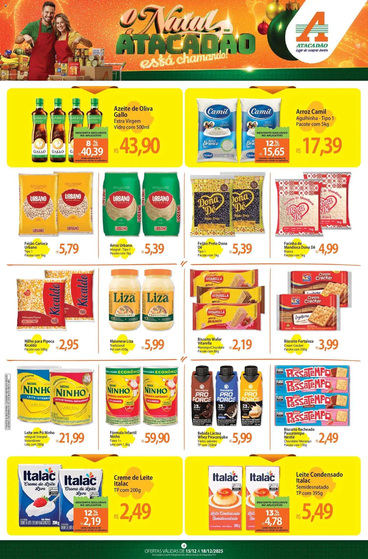 Atacadão folheto a partir de 15/12/2025 Ofertas - TO (2025-12-15 - 2025-12-18)