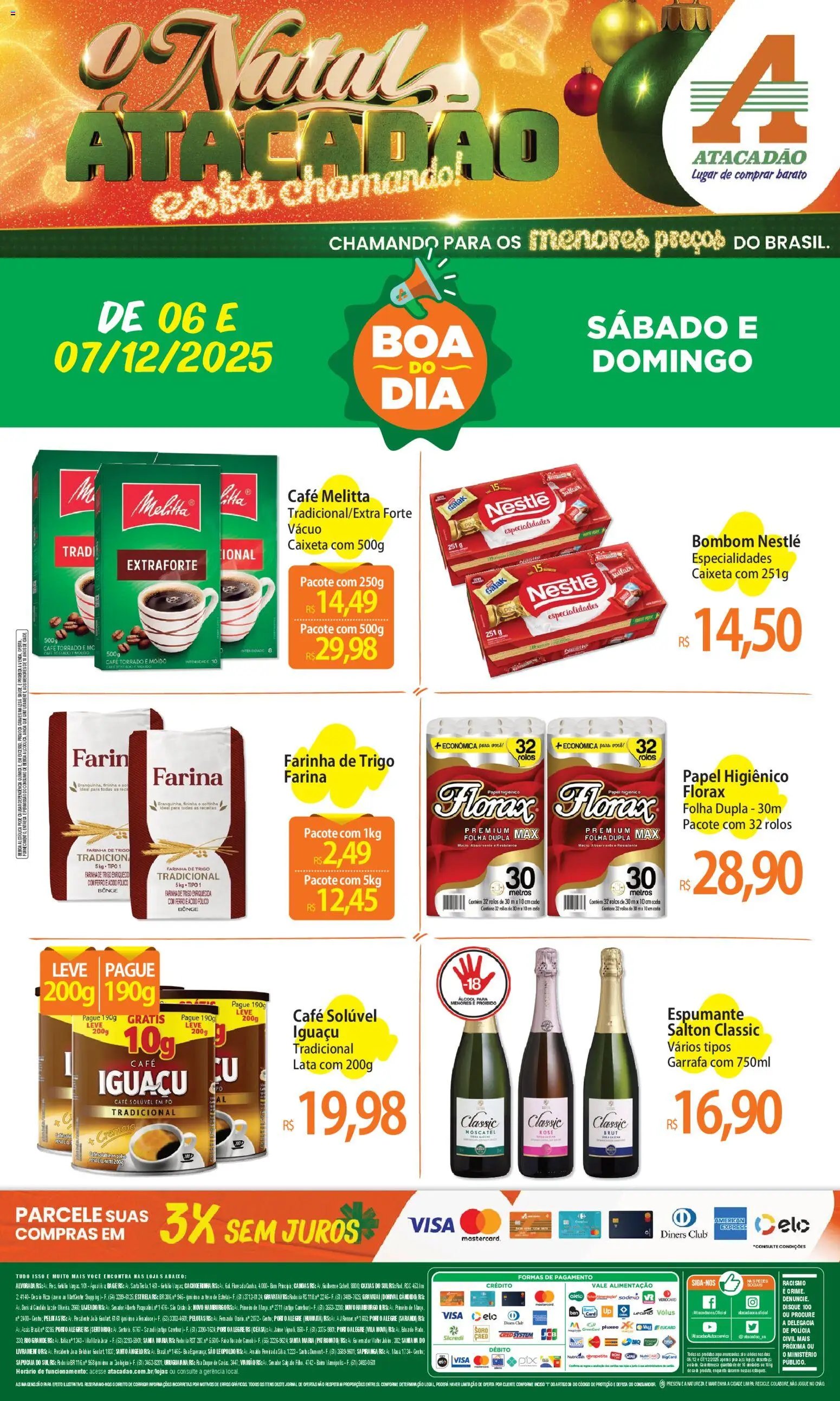 Atacadão folheto a partir de 06/12/2025 Ofertas - RS (2025-12-06 - 2025-12-07)