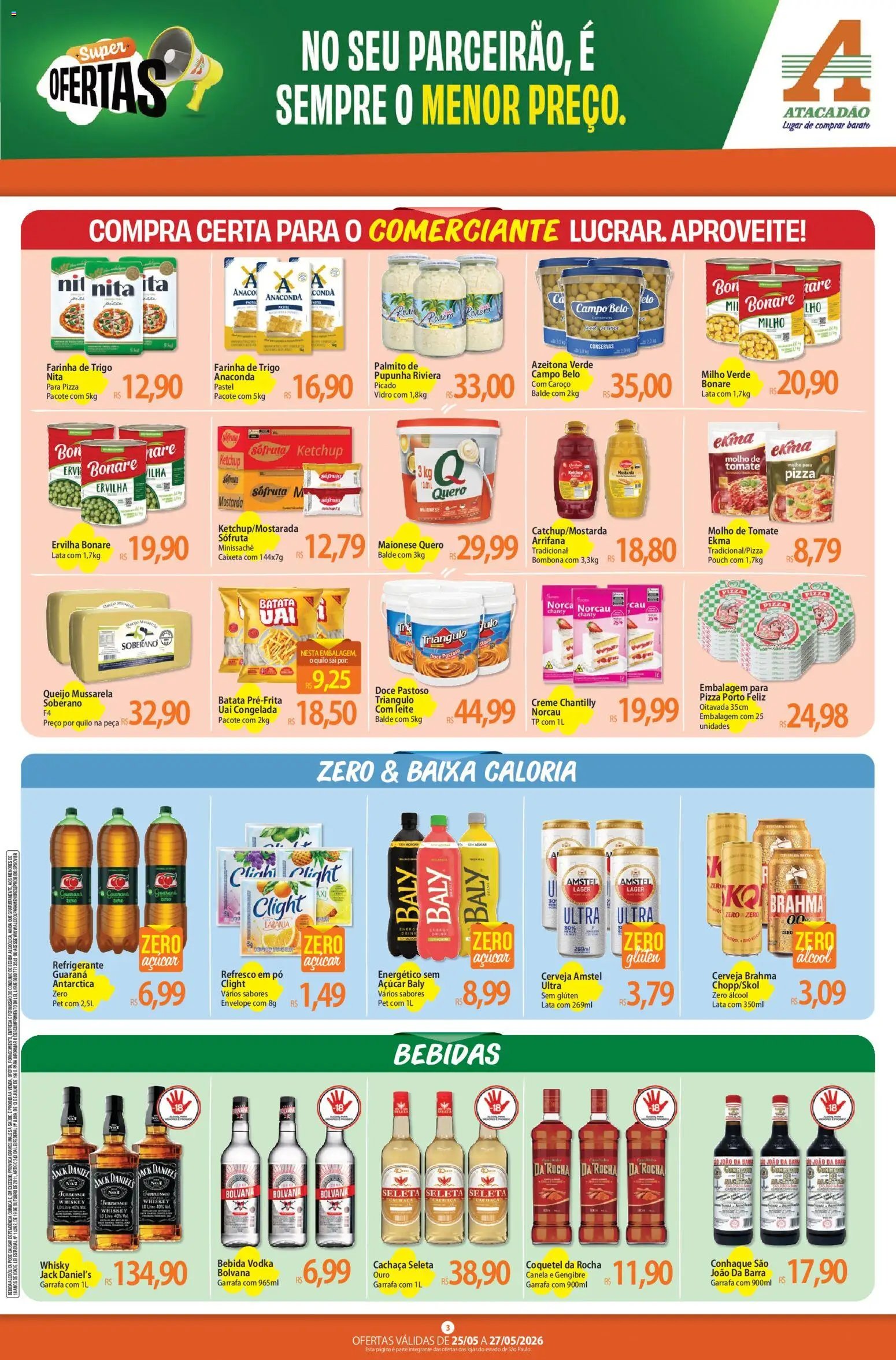 Atacadão folheto a partir de 25/05/2026 Atacadão ofertas - SP (2026-05-25 - 2026-05-27)