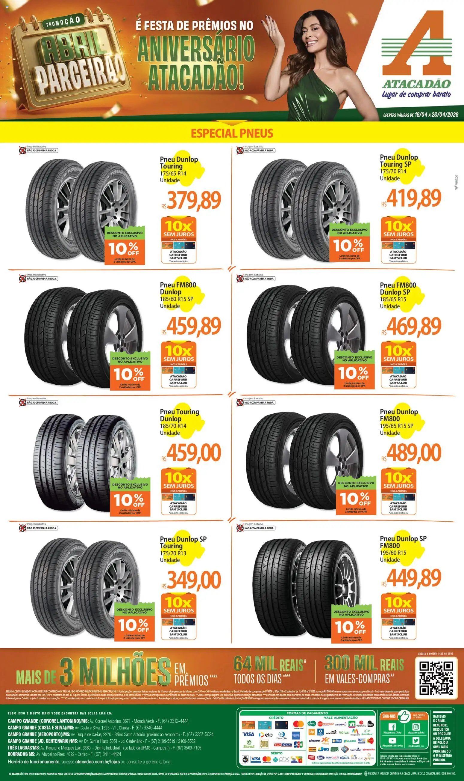 Atacadão folheto a partir de 16/04/2026 Atacadão ofertas - MS (2026-04-16 - 2026-04-26)