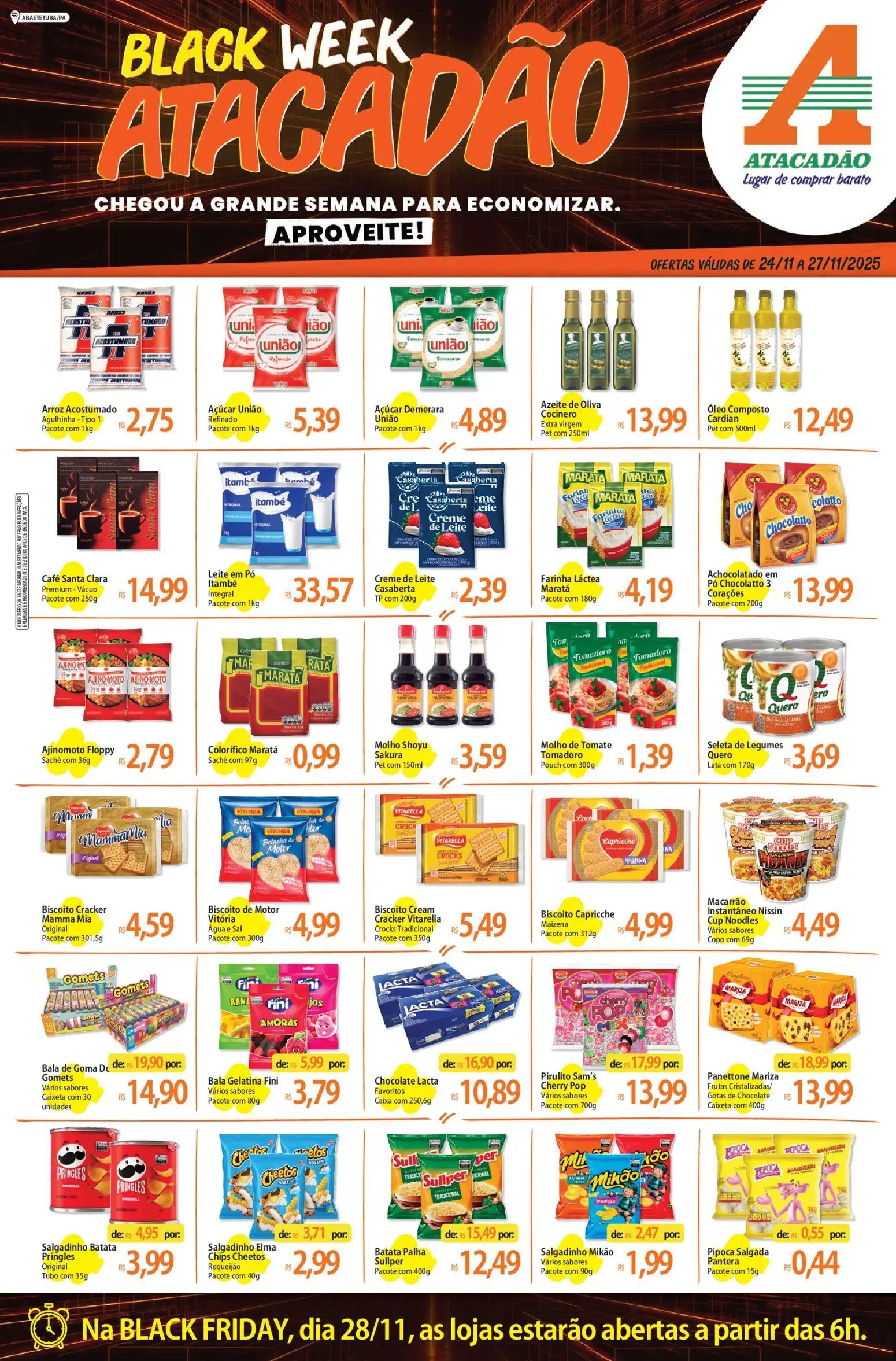 Atacadão folheto a partir de 24/11/2025 Ofertas - PA (2025-11-24 - 2025-11-27)