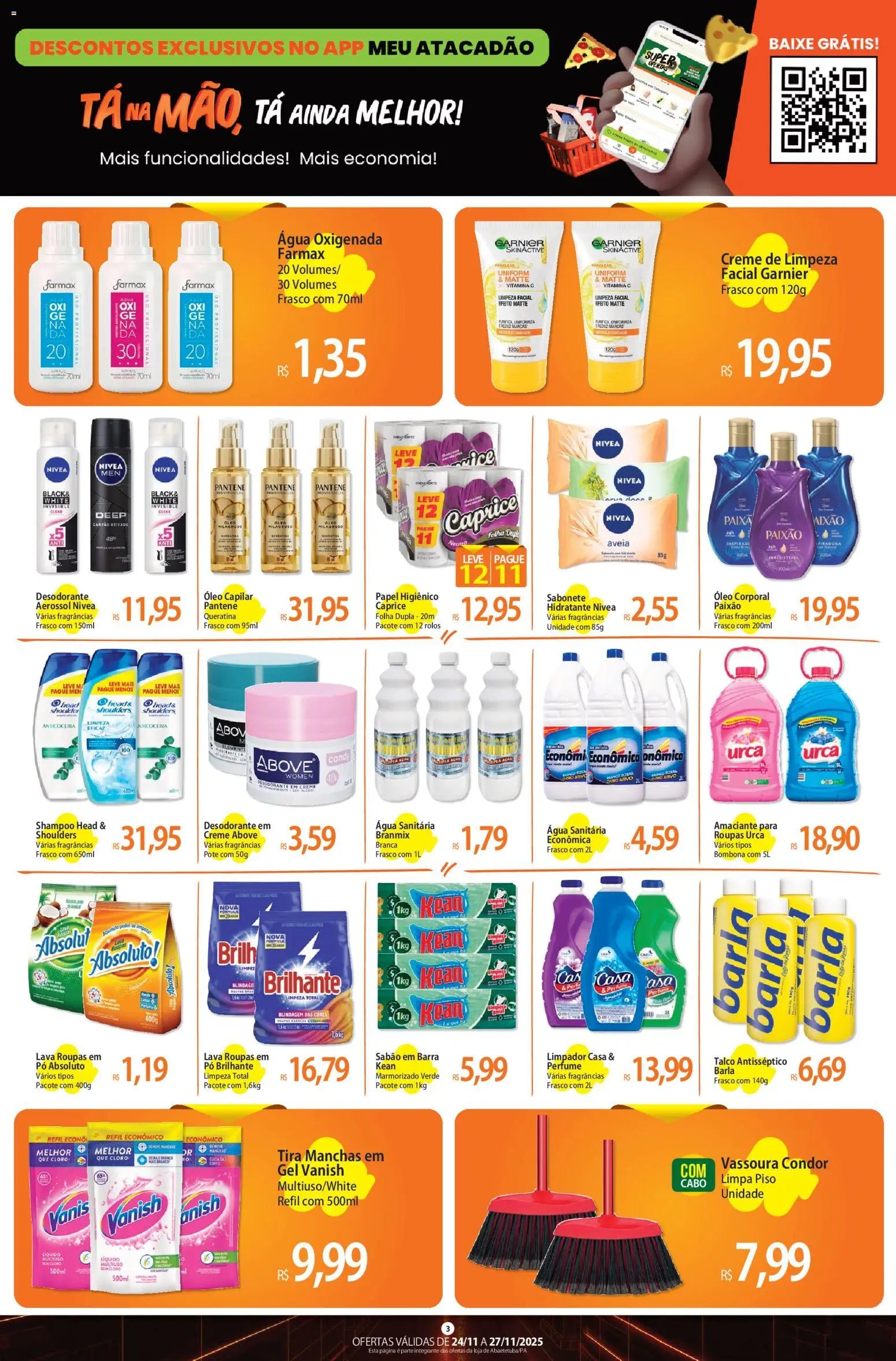 Atacadão folheto a partir de 24/11/2025 Ofertas - PA (2025-11-24 - 2025-11-27)