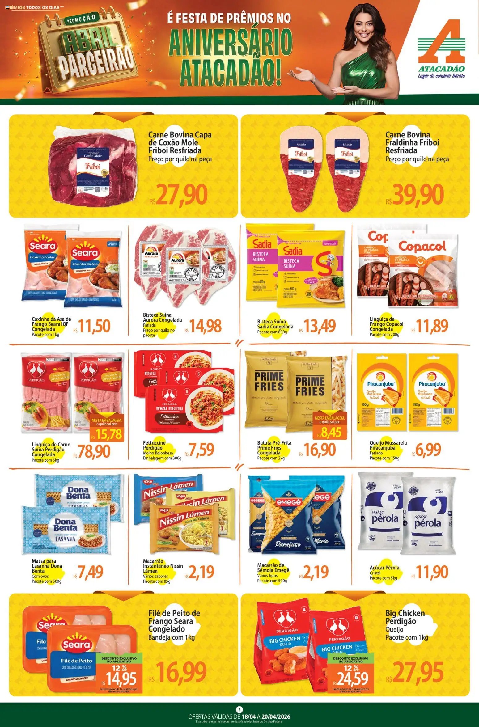 Atacadão folheto a partir de 18/04/2026 Atacadão ofertas - DF (2026-04-18 - 2026-04-20)
