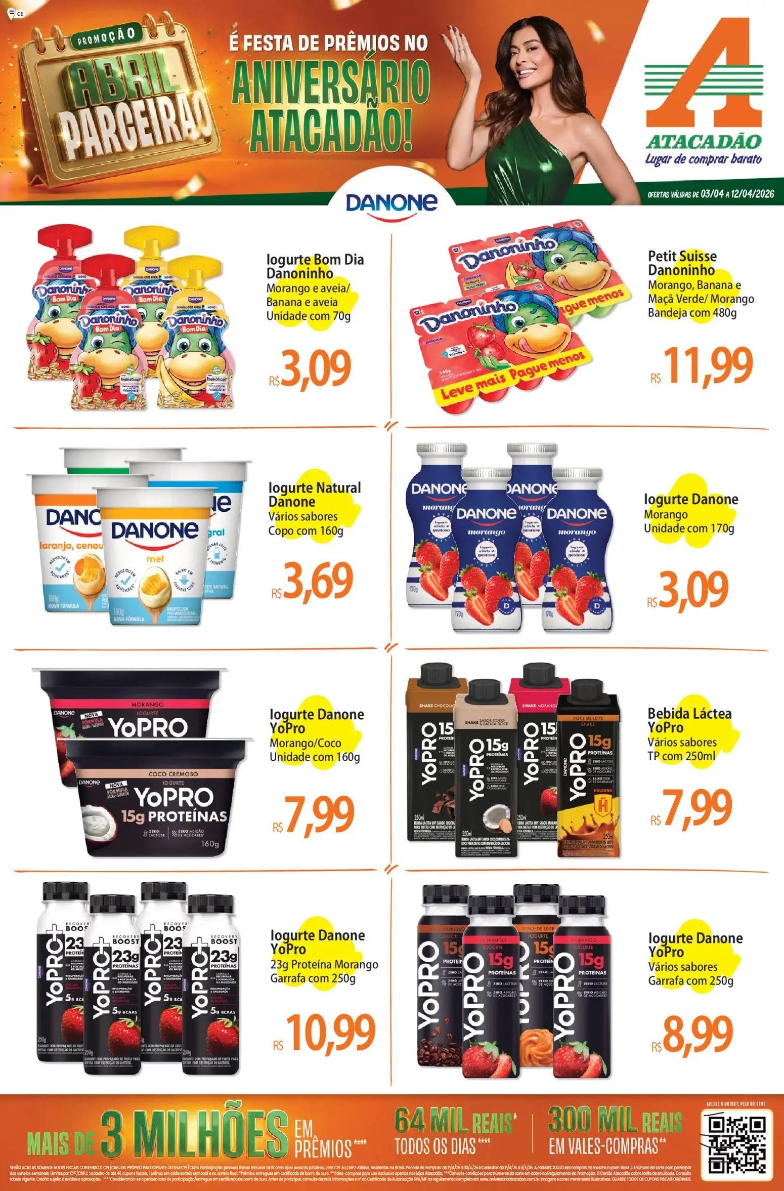 Atacadão folheto a partir de 03/04/2026 Atacadão ofertas - CE (2026-04-03 - 2026-04-12)