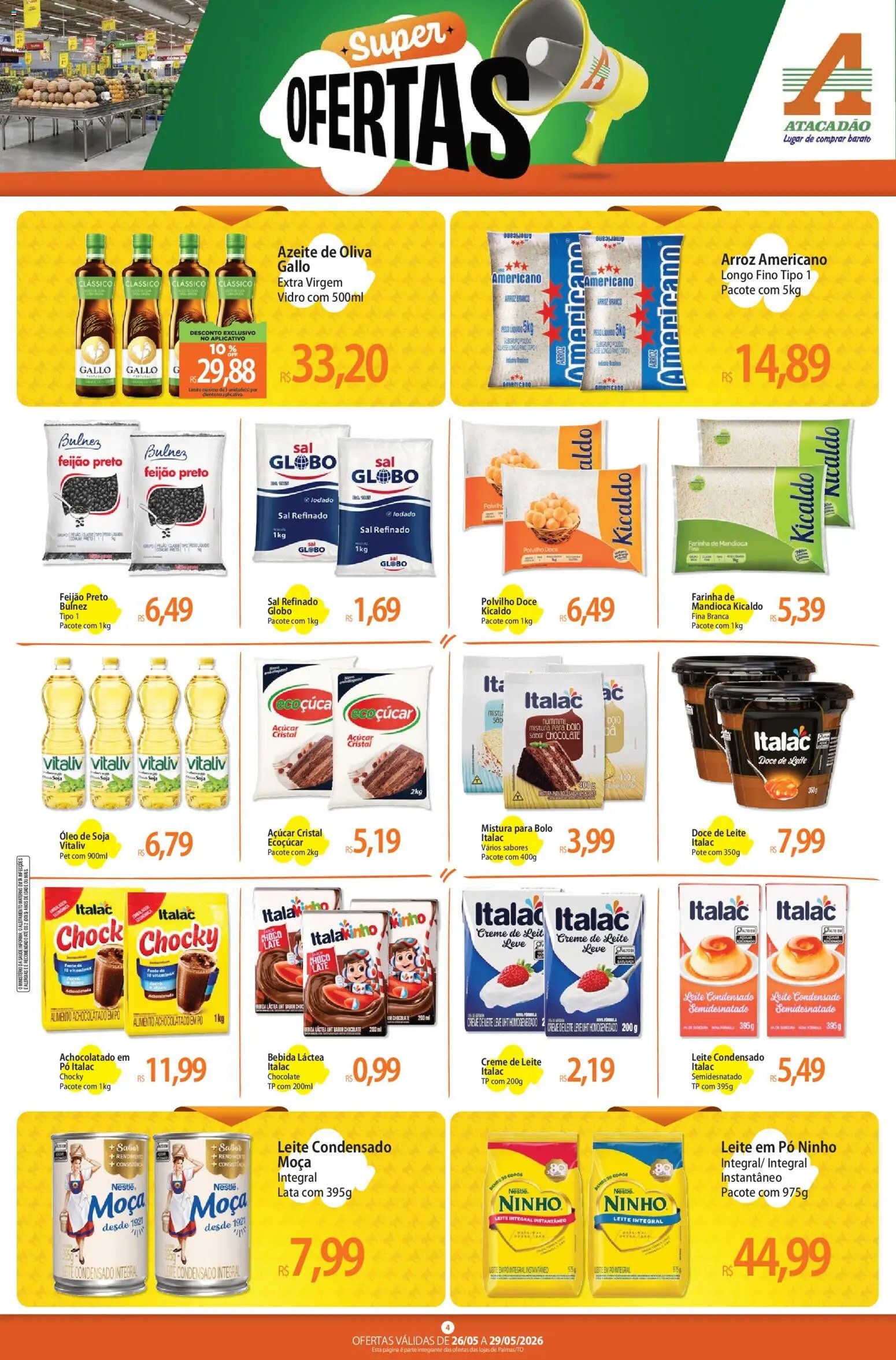 Atacadão folheto a partir de 26/05/2026 Atacadão ofertas - TO (2026-05-26 - 2026-05-29)