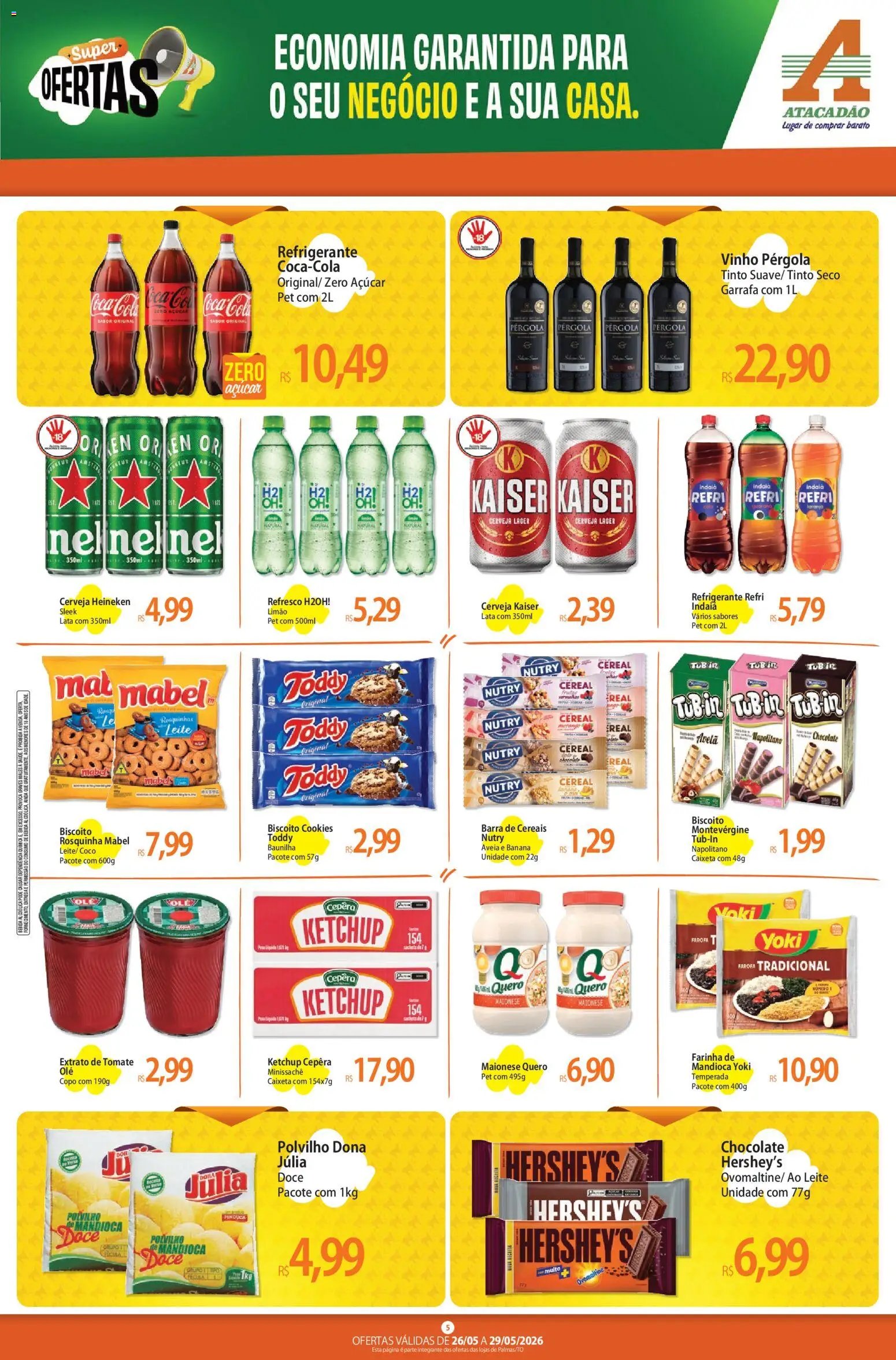 Atacadão folheto a partir de 26/05/2026 Atacadão ofertas - TO (2026-05-26 - 2026-05-29)