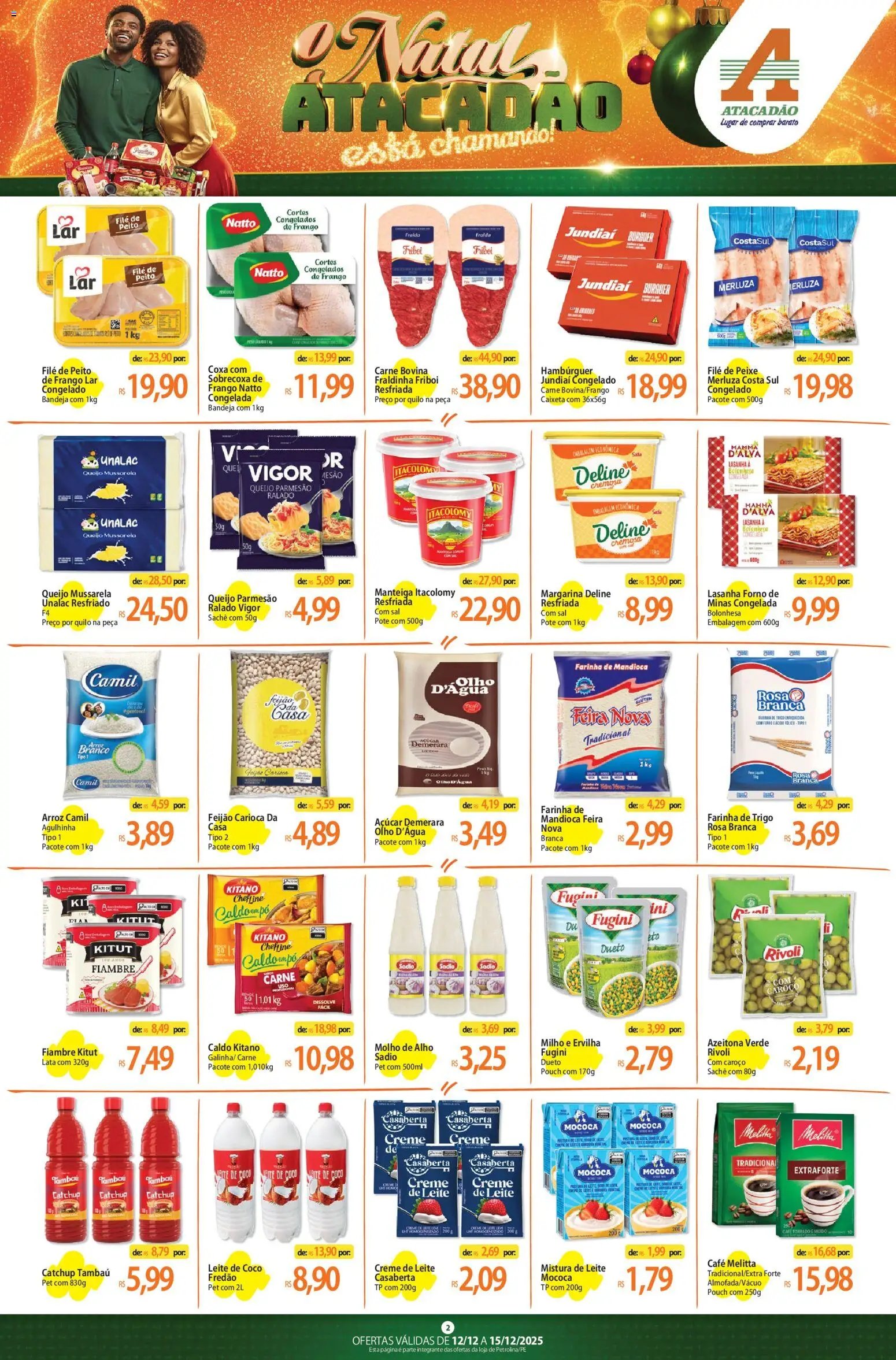 Atacadão folheto a partir de 12/12/2025 Ofertas - PE (2025-12-12 - 2025-12-15)