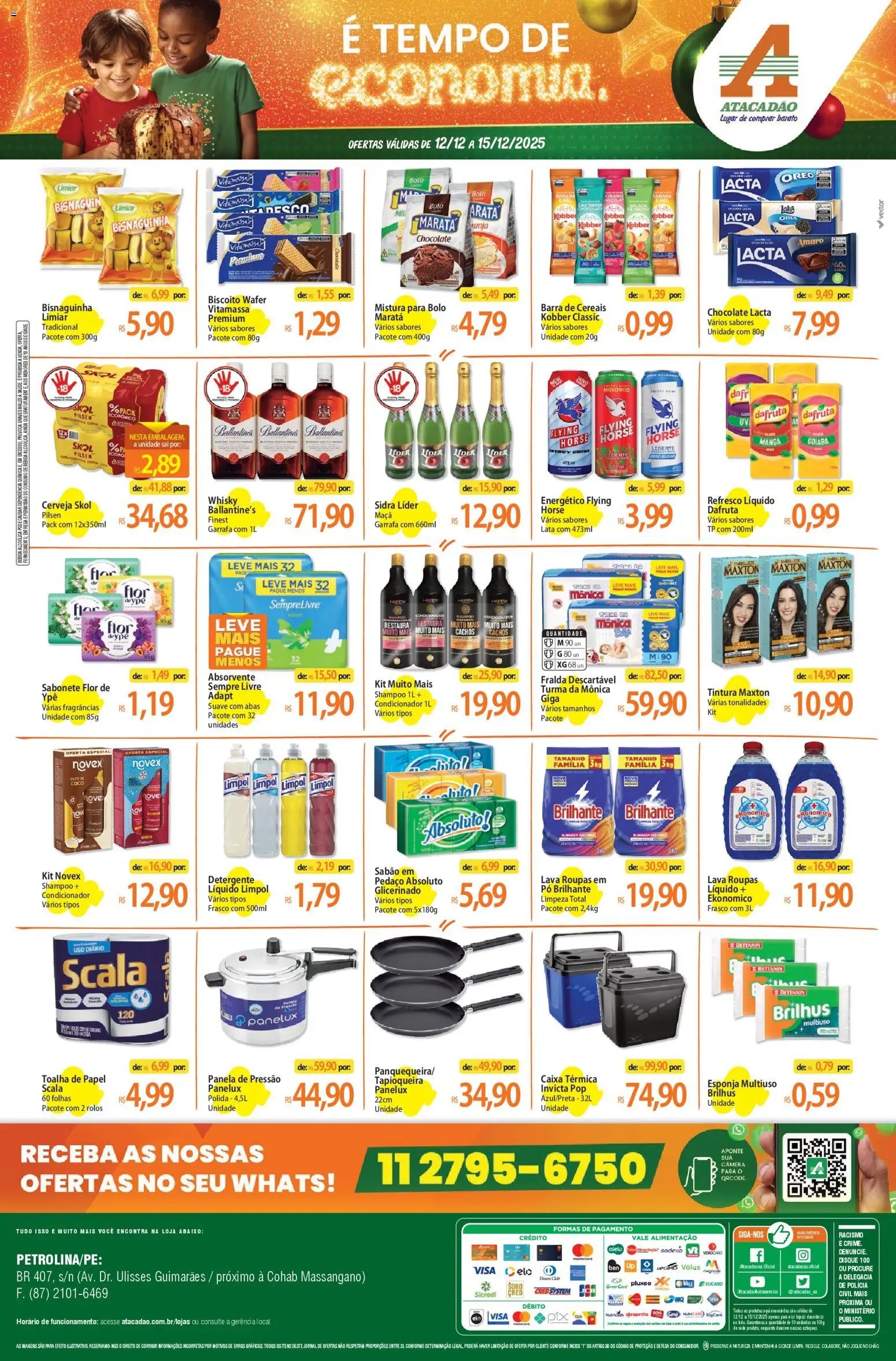 Atacadão folheto a partir de 12/12/2025 Ofertas - PE (2025-12-12 - 2025-12-15)