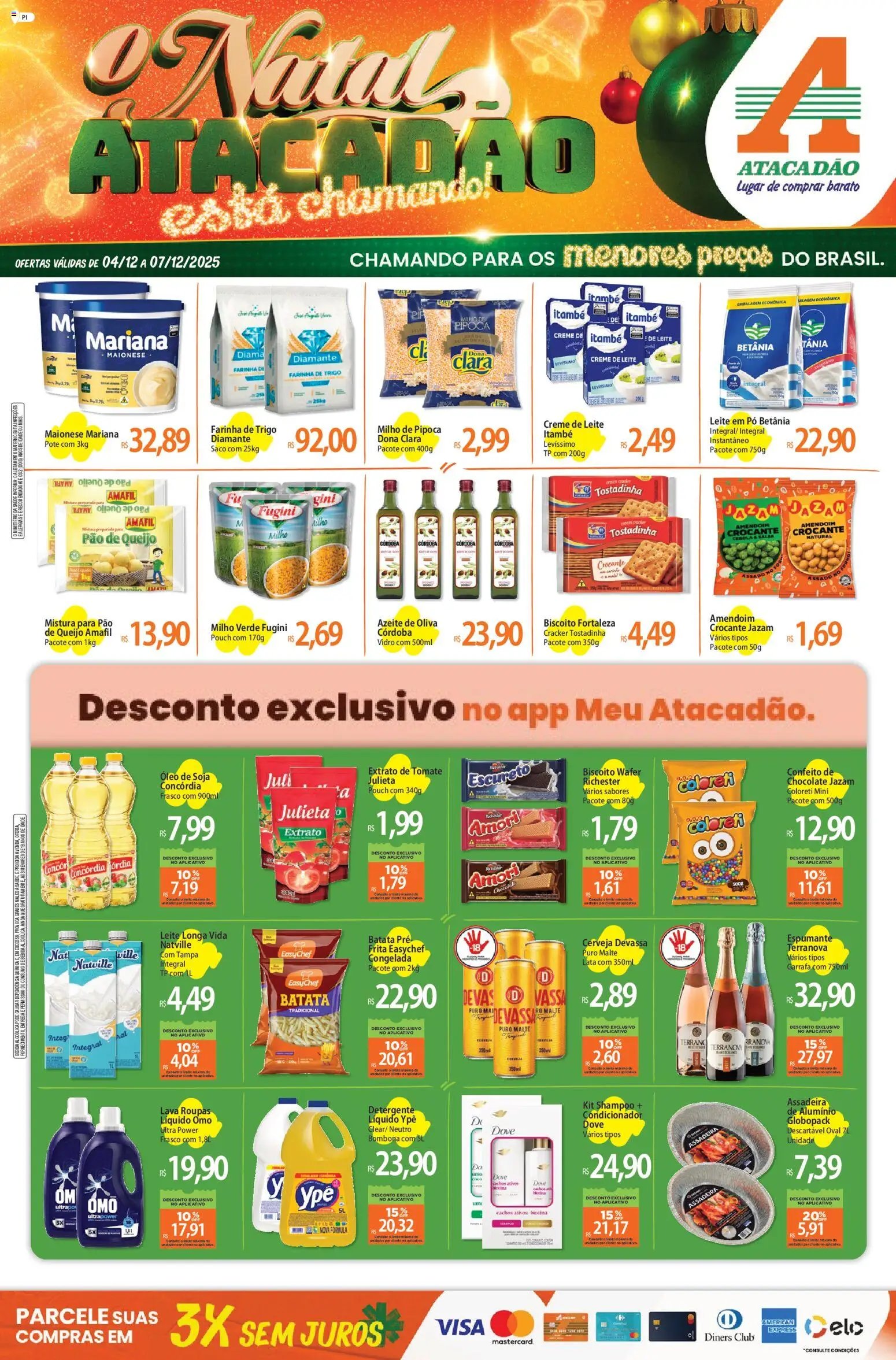 Atacadão folheto a partir de 04/12/2025 Ofertas - PI (2025-12-04 - 2025-12-07)