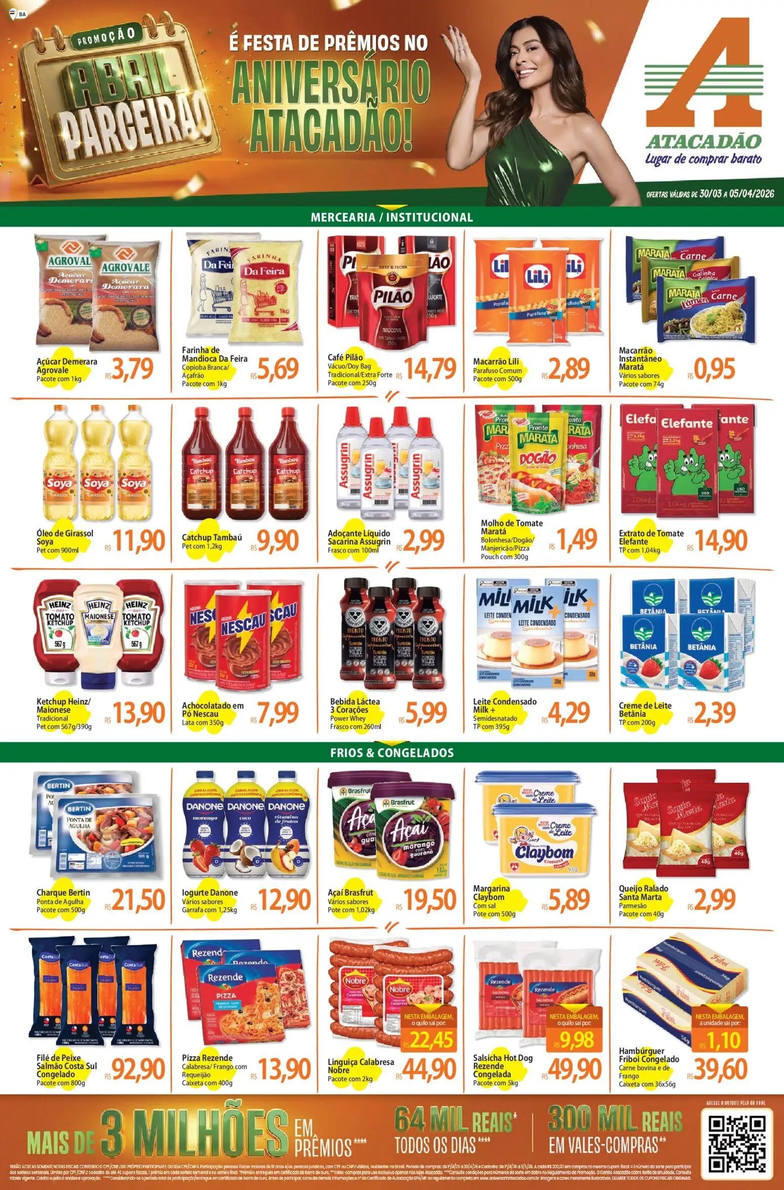 Atacadão folheto a partir de 30/03/2026 Atacadão ofertas - BA (2026-03-30 - 2026-04-05)