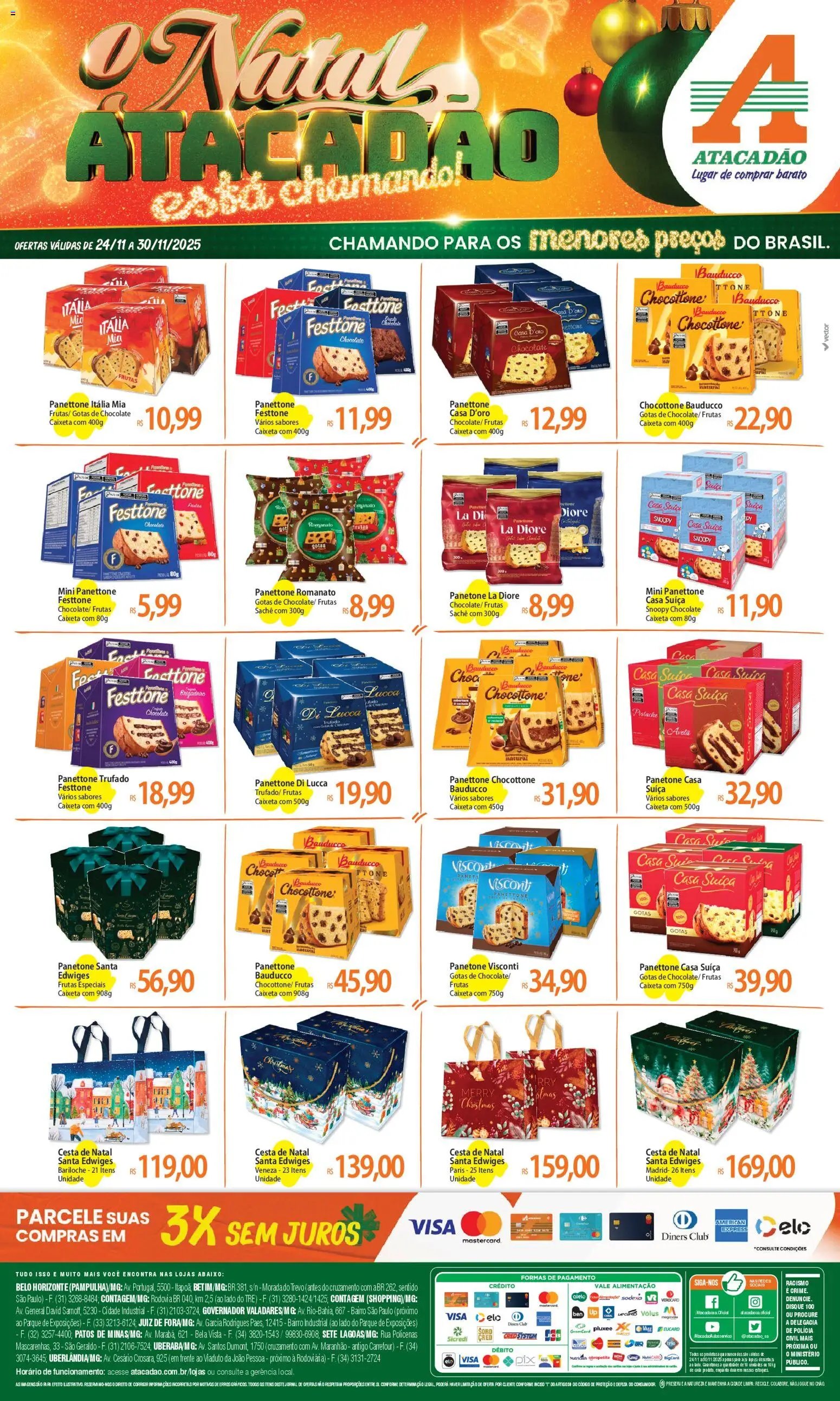 Atacadão folheto a partir de 24/11/2025 Ofertas - MG (2025-11-24 - 2025-11-30)