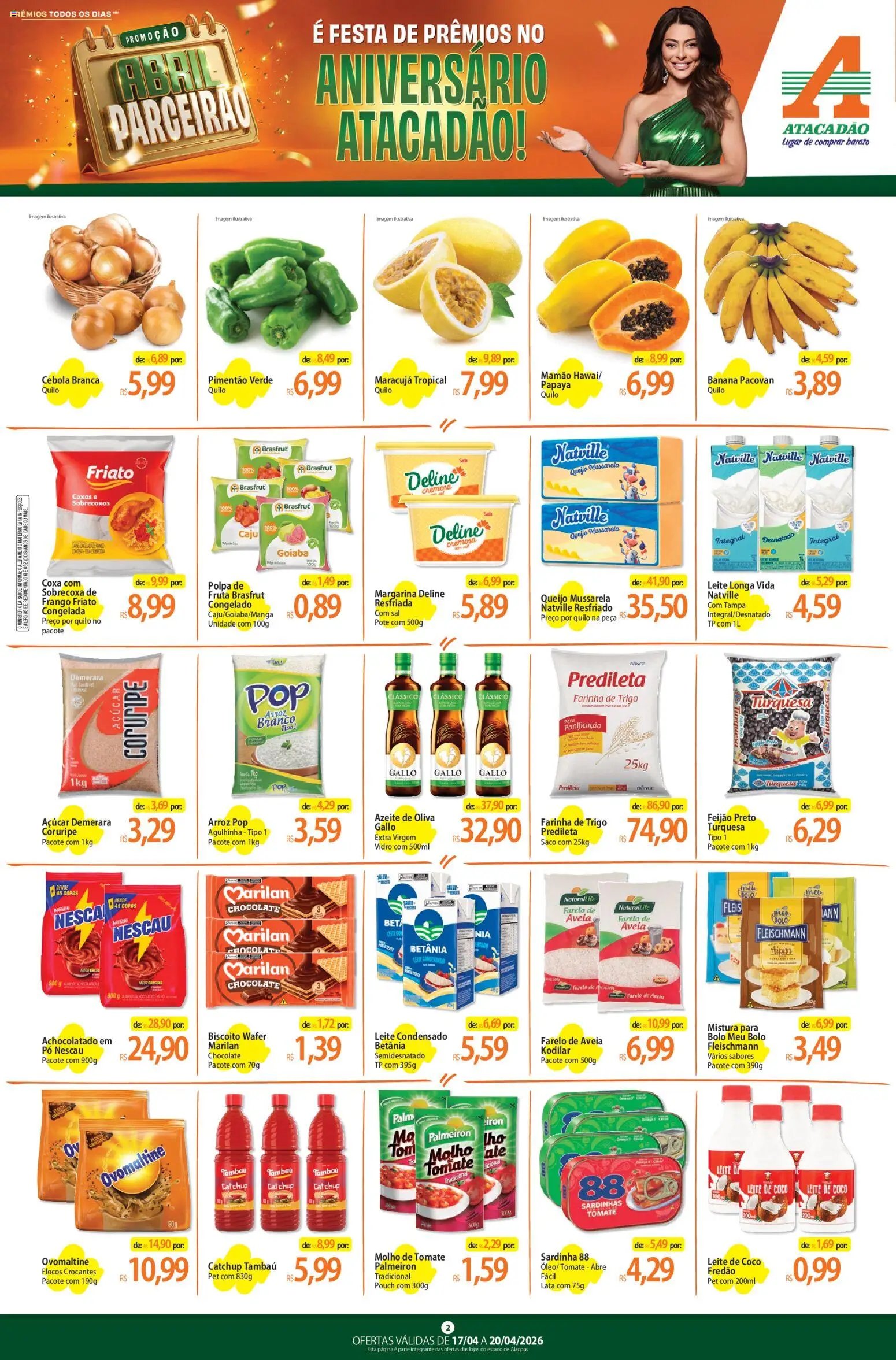 Atacadão folheto a partir de 17/04/2026 Atacadão ofertas - AL (2026-04-17 - 2026-04-20)