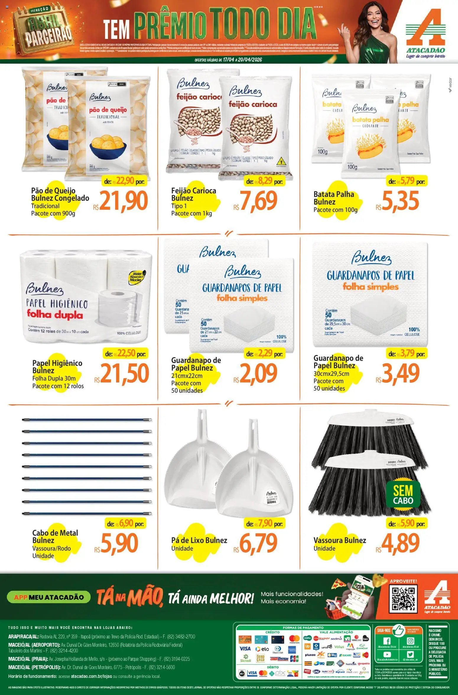 Atacadão folheto a partir de 17/04/2026 Atacadão ofertas - AL (2026-04-17 - 2026-04-20)