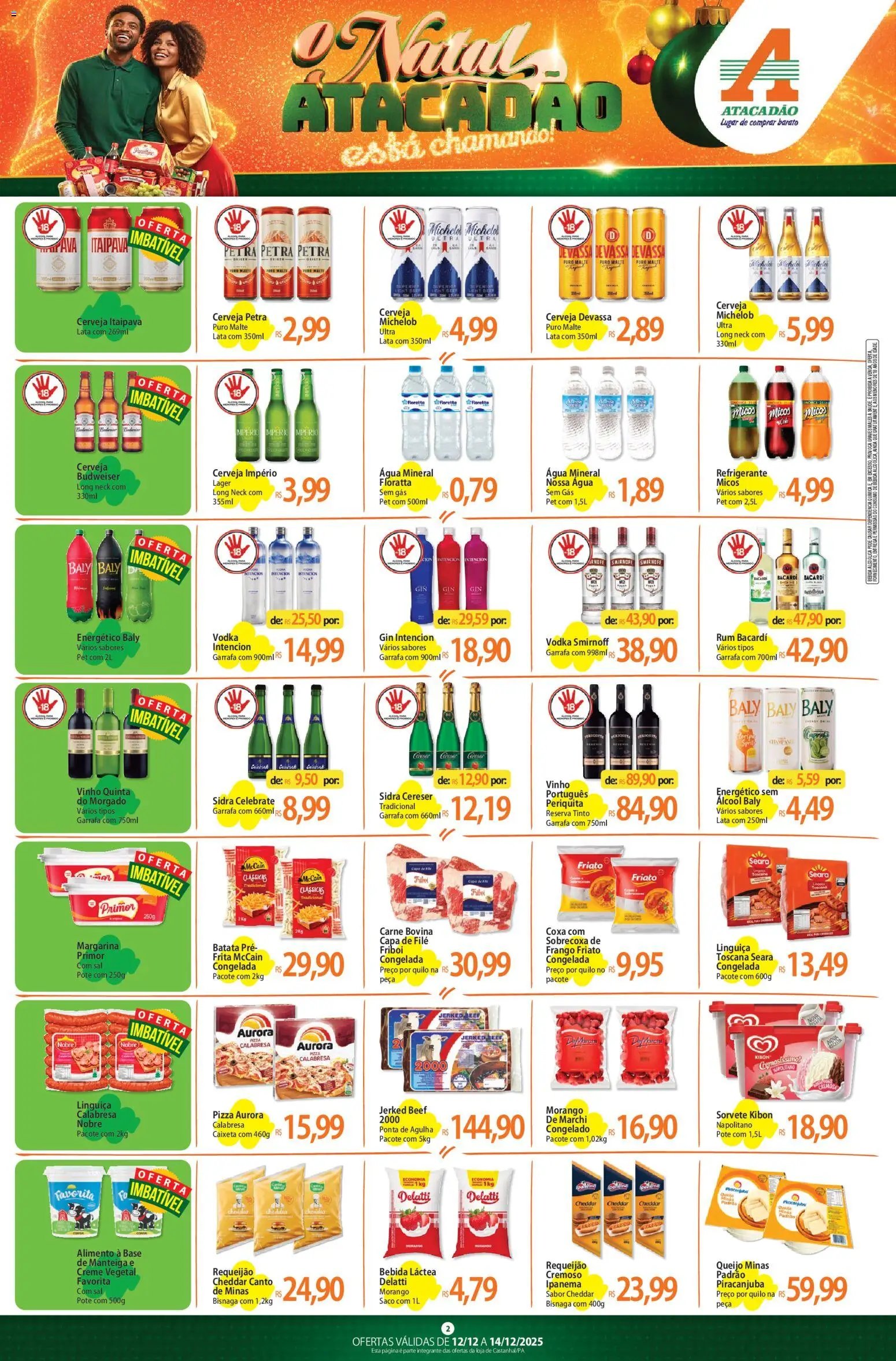 Atacadão folheto a partir de 12/12/2025 Ofertas - PA (2025-12-12 - 2025-12-14)