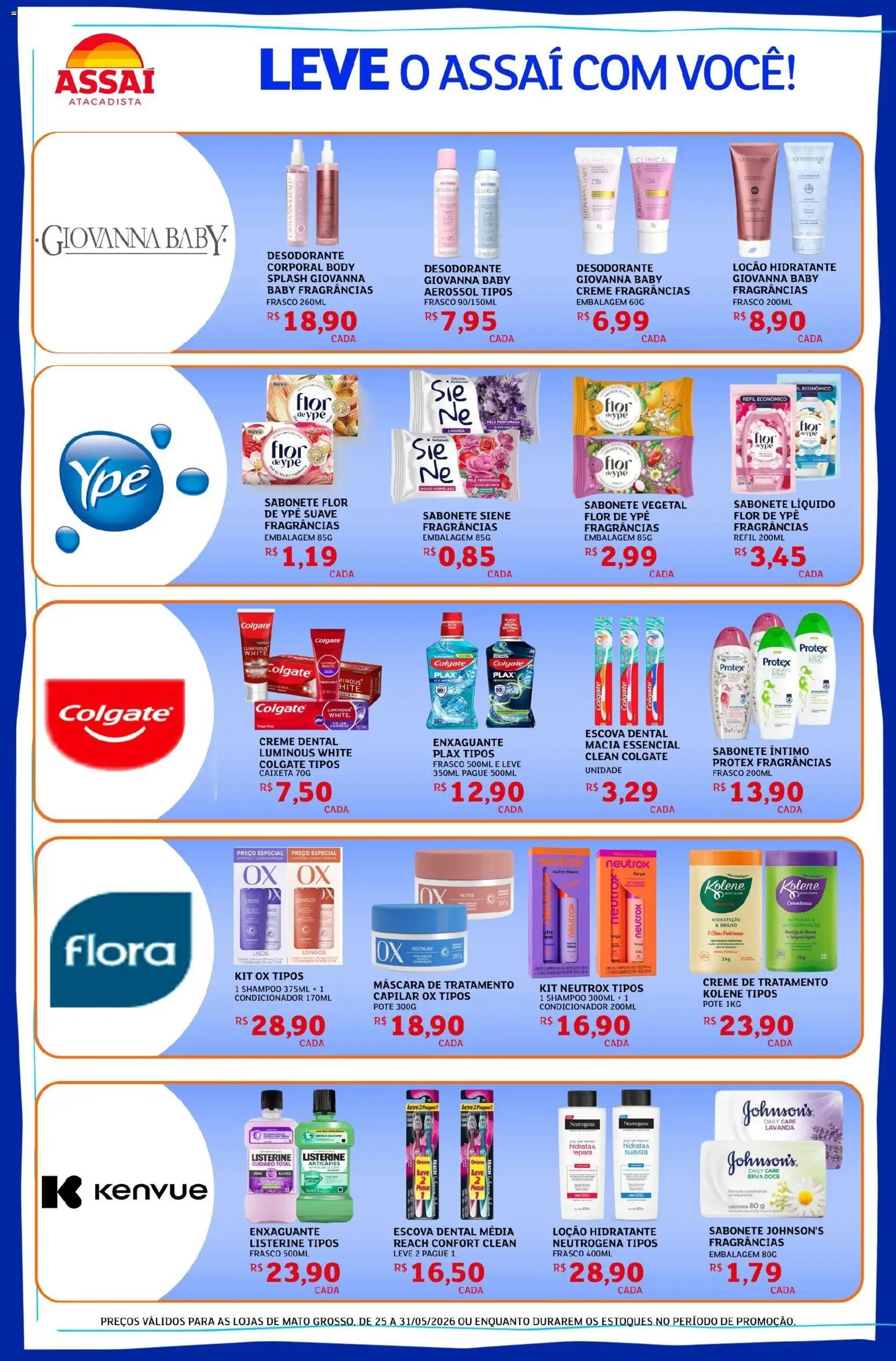 Assaí Atacadista folheto a partir de 25/05/2026 Assaí Atacadista ofertas - MT (2026-05-25 - 2026-05-31)